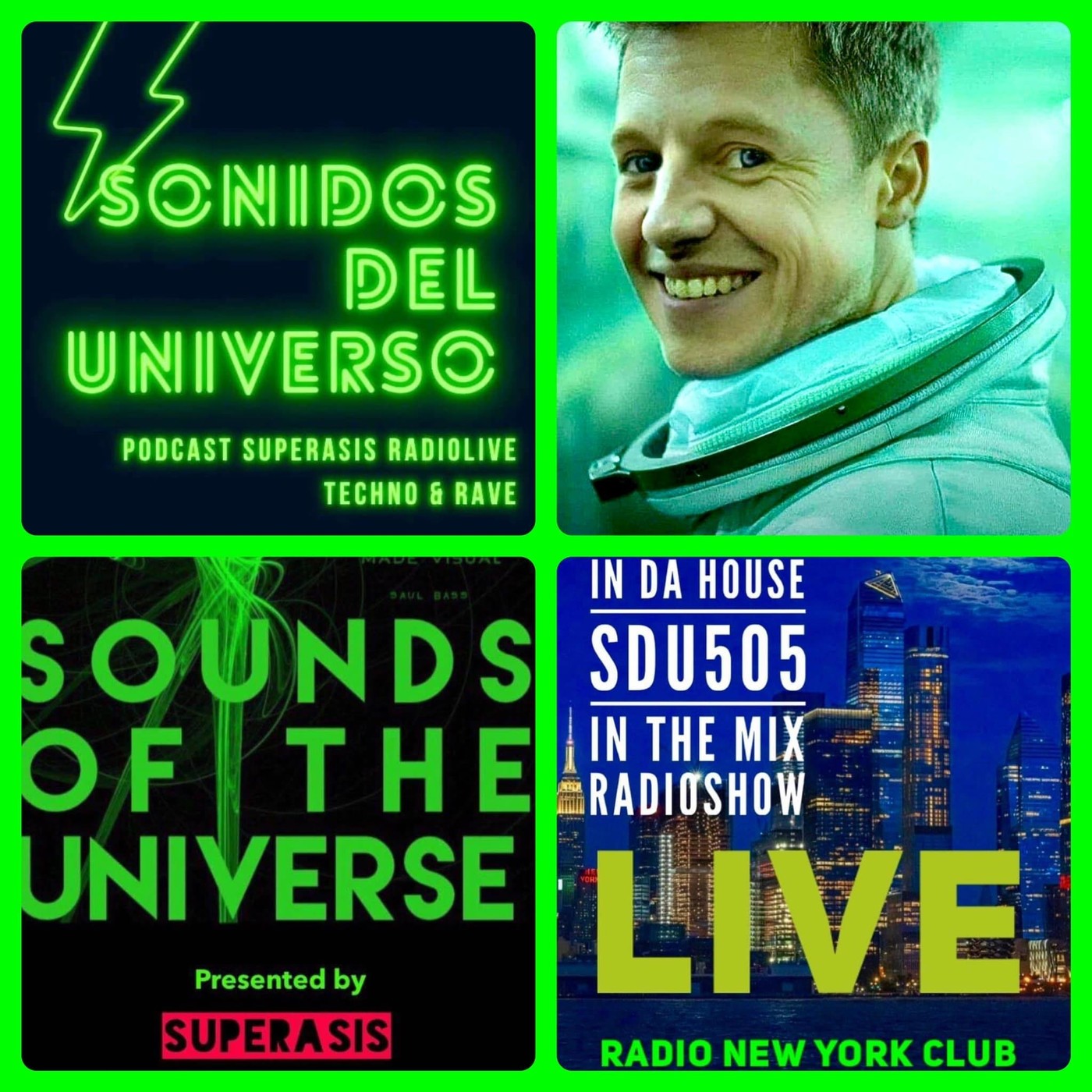 SDU505 SUPERASIS Presents SONIDOS DEL UNIVERSO RADIOSHOW 25.01.22 episode artwork