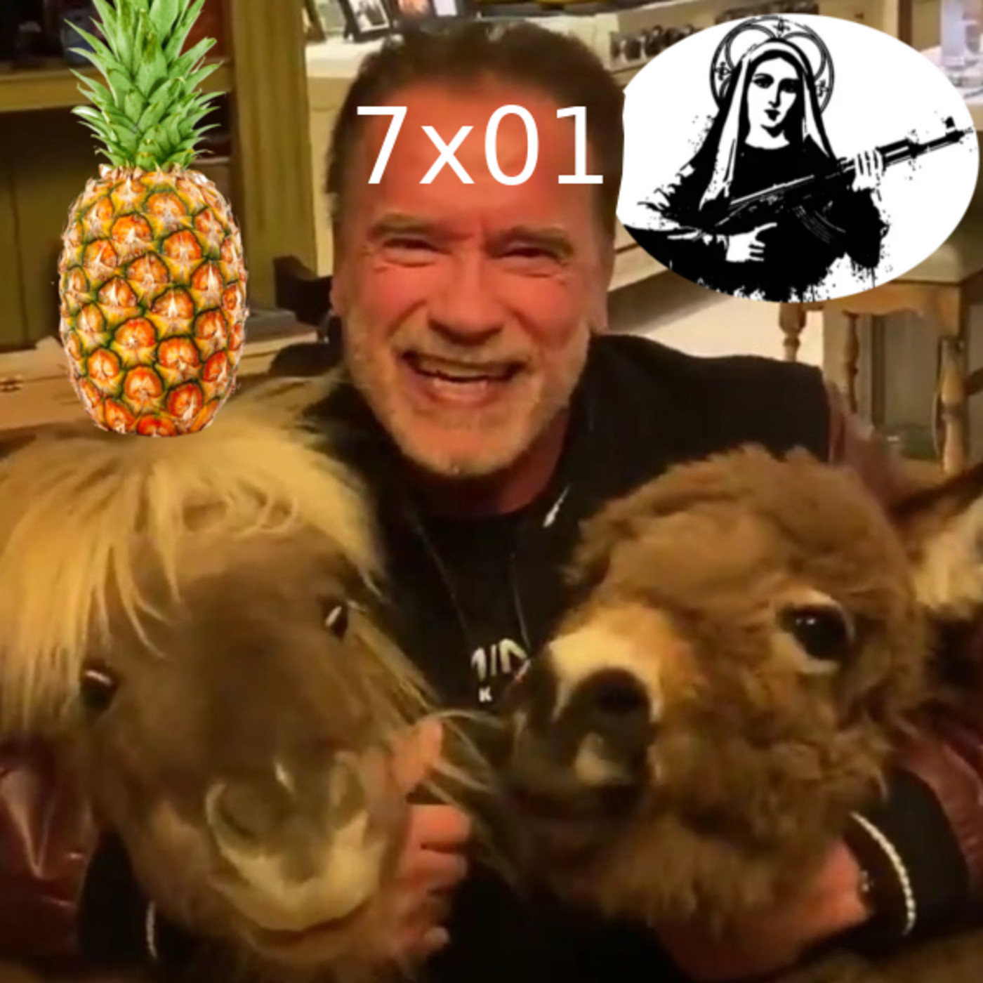 Atropellando una piña