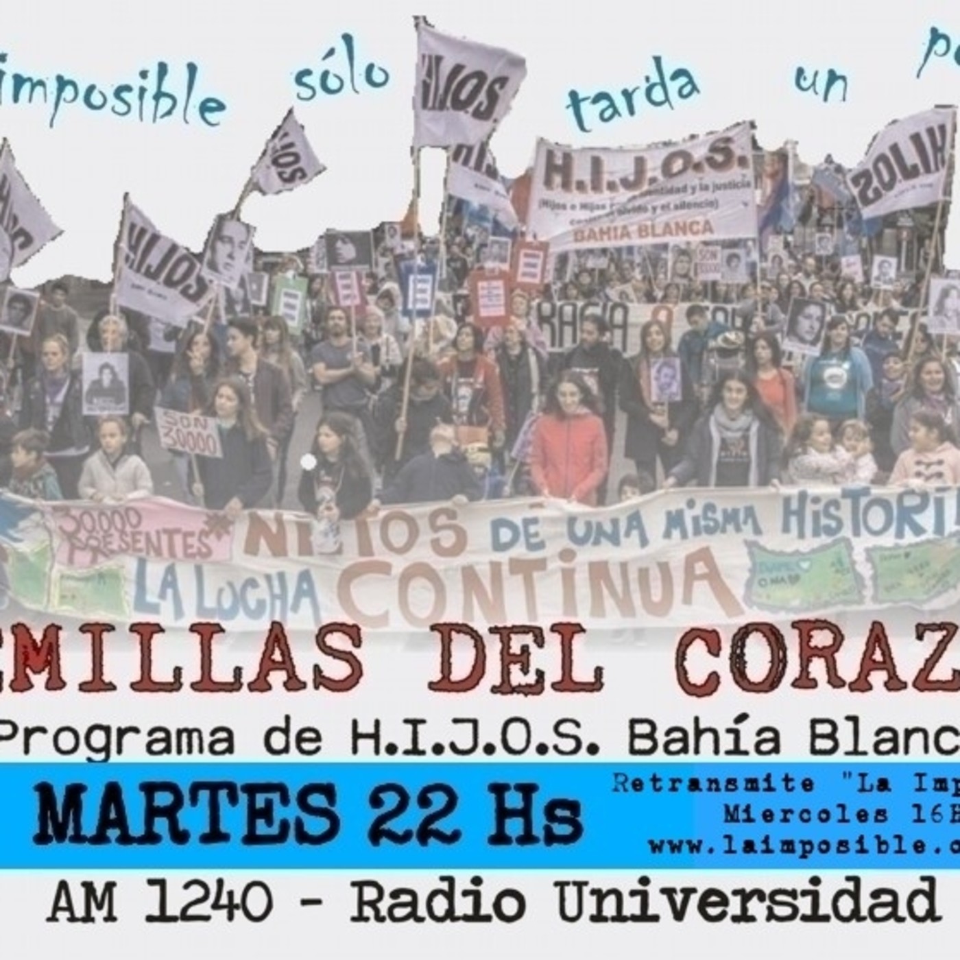Semillas del Corazón Programa de HIJOS BahiaBlanca