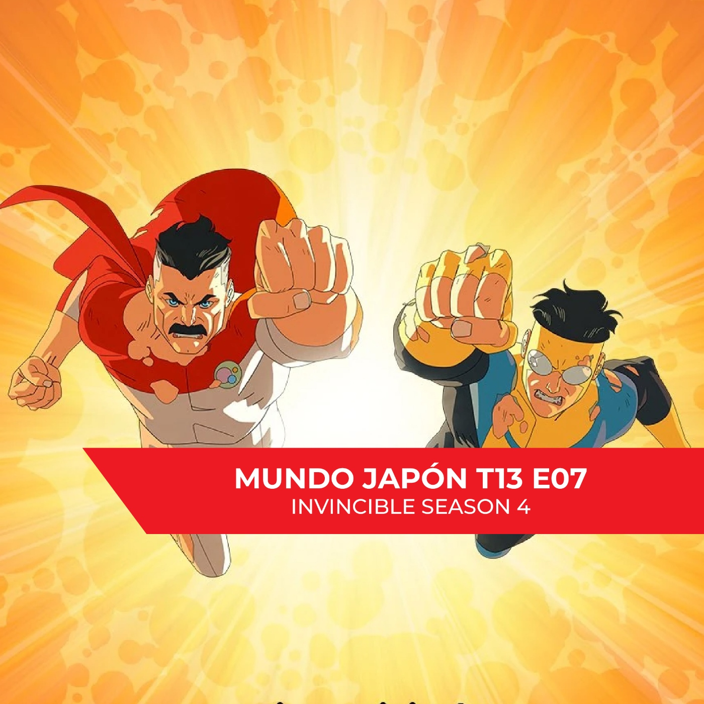 Mundo Japón T13 E07 - Invincible S4 - La epoca de los Cyber, los Nokias y los Videojuegos Retro episode artwork