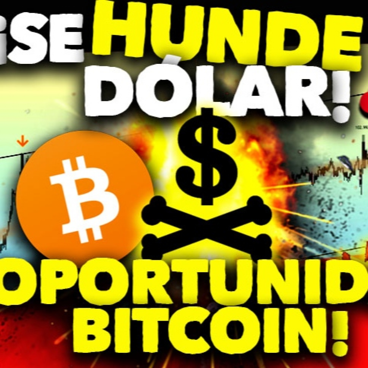 ¡SE HUNDE EL DÓLAR! OPORTUNIDAD PARA BITCOIN!