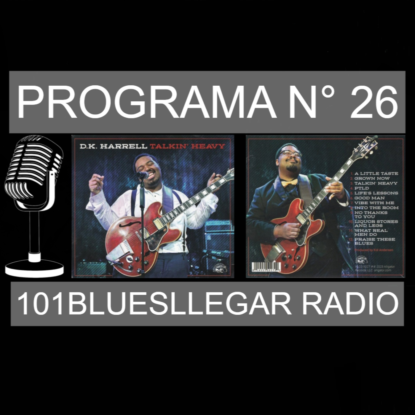 101Bluesllegar Radio - Programa N° 26 (2026) D.K. Harrell episode artwork