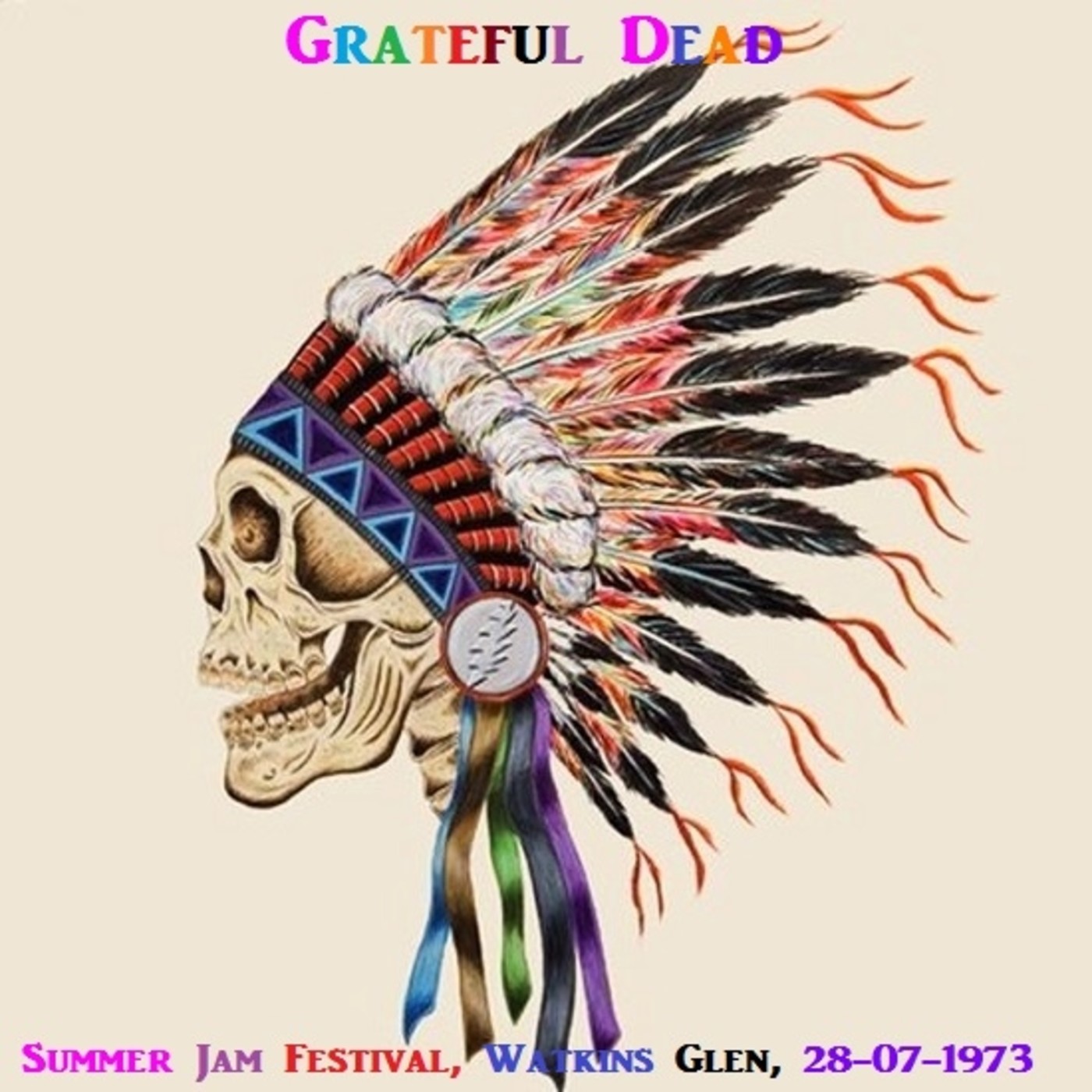 Grateful Dead en La Buhardilla Del Bohemio - Summer Jam Festival, Watkins Glen, NY, USA, 28-07-1973 episode artwork