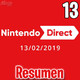 Resumen Nintendo Direct 13.02.2019
