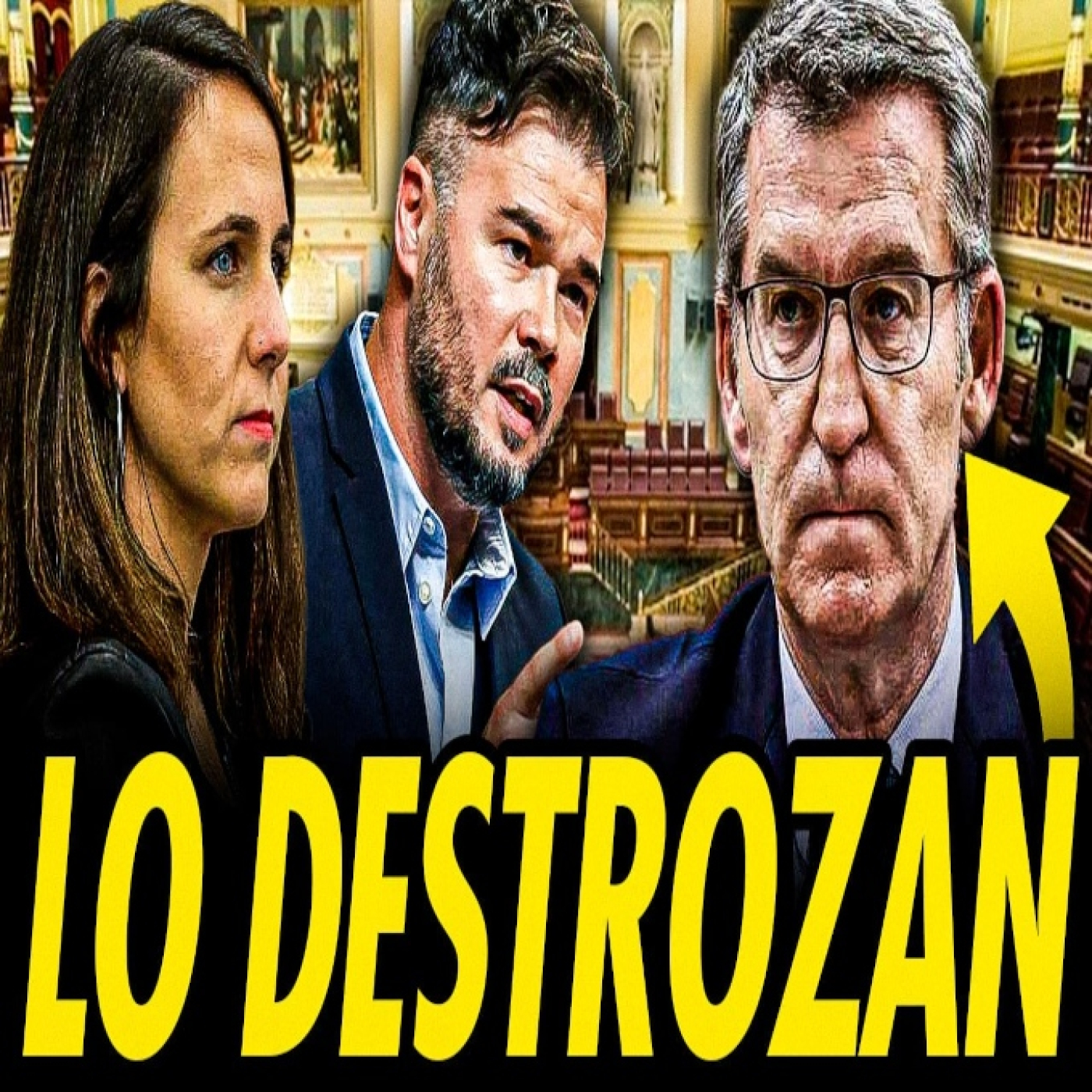 Rufián e ione belarra destrozan a feijóo tras culpar a la aemet por la dana y defender a mazón