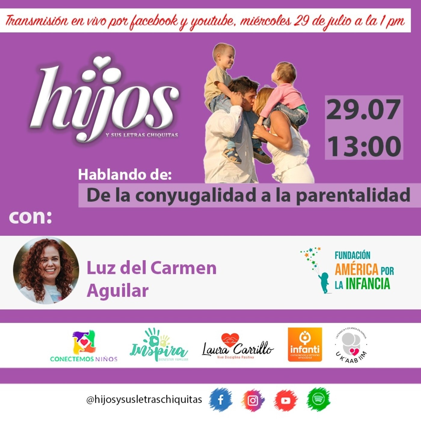 HIJOS Y SUS LETRAS CHIQUITAS