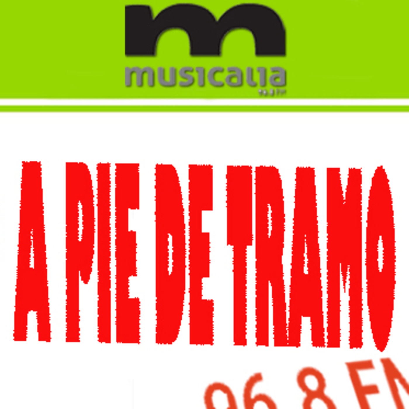 A pie de tramo