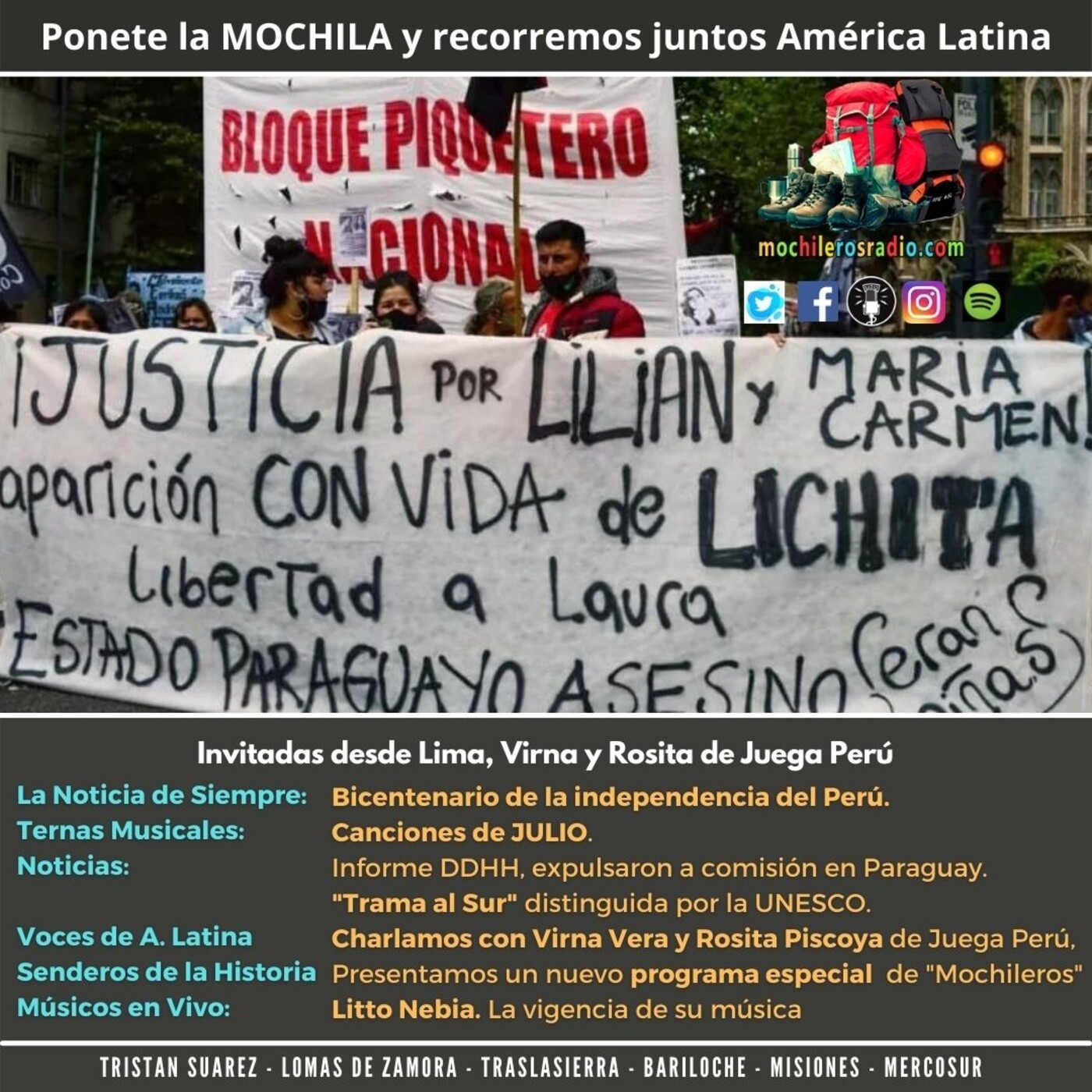 Mochileros 262 - 30 de Julio 2021 episode artwork