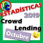 ESTADÍSTICAS CROWDLENDING - Oleada Octubre 2019 - Volumen de negocio, inversores registrados, rentabilidad...
