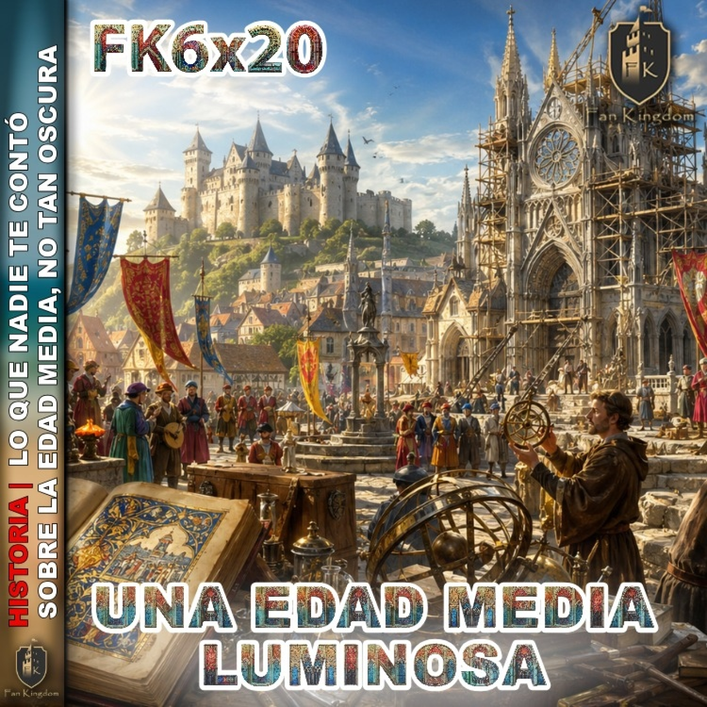 UNA EDAD MEDIA LUMINOSA | Lo que NADIE te contó sobre la Edad Media, NO TAN OSCURA ⚔️ | FK202