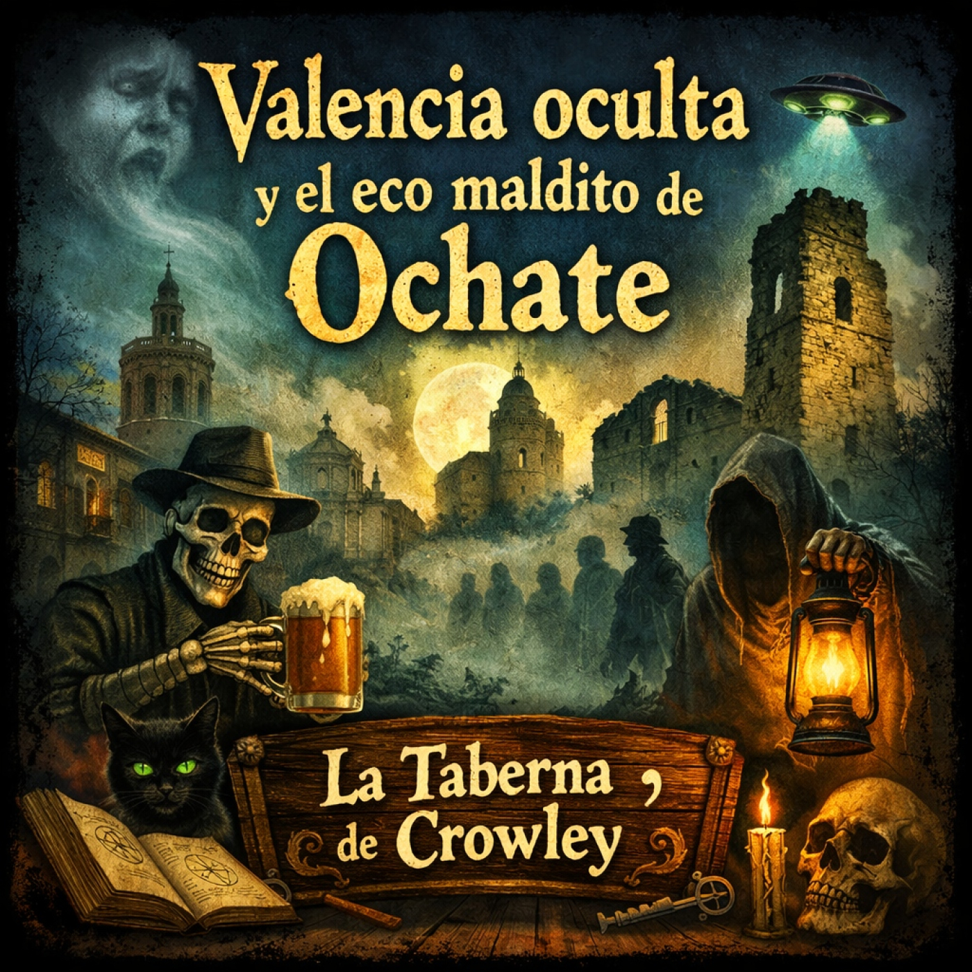 Valencia Oculta y el Eco Maldito de Ochate – “La Taberna de Crowley” en EDENEX –