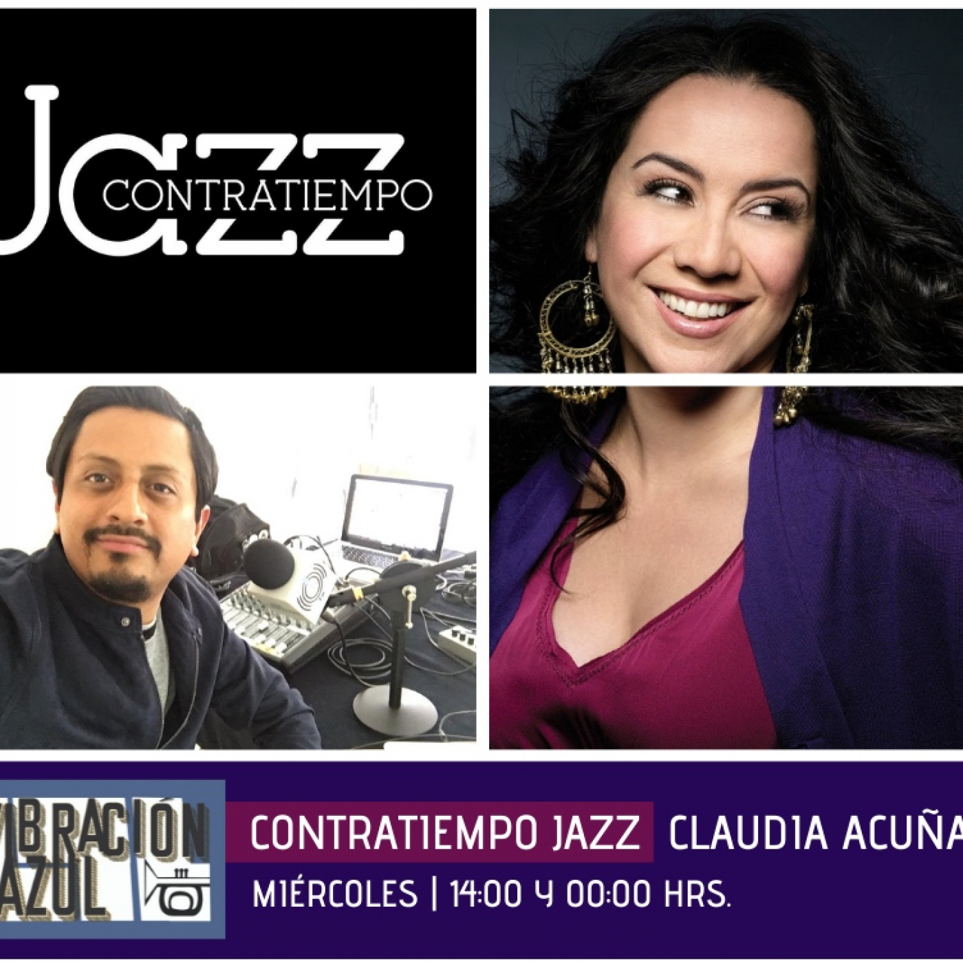 Entrevistas a la Distancia de Contratiempo Jazz con Efraín Alavez - Claudia Acuña (Primera Parte) episode artwork