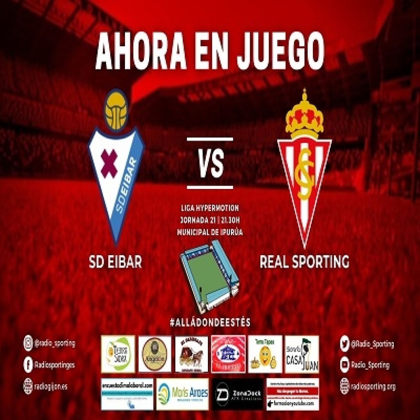 Ahora En Juego J21 #LigaHypermotion #EibarRealSporting episode artwork