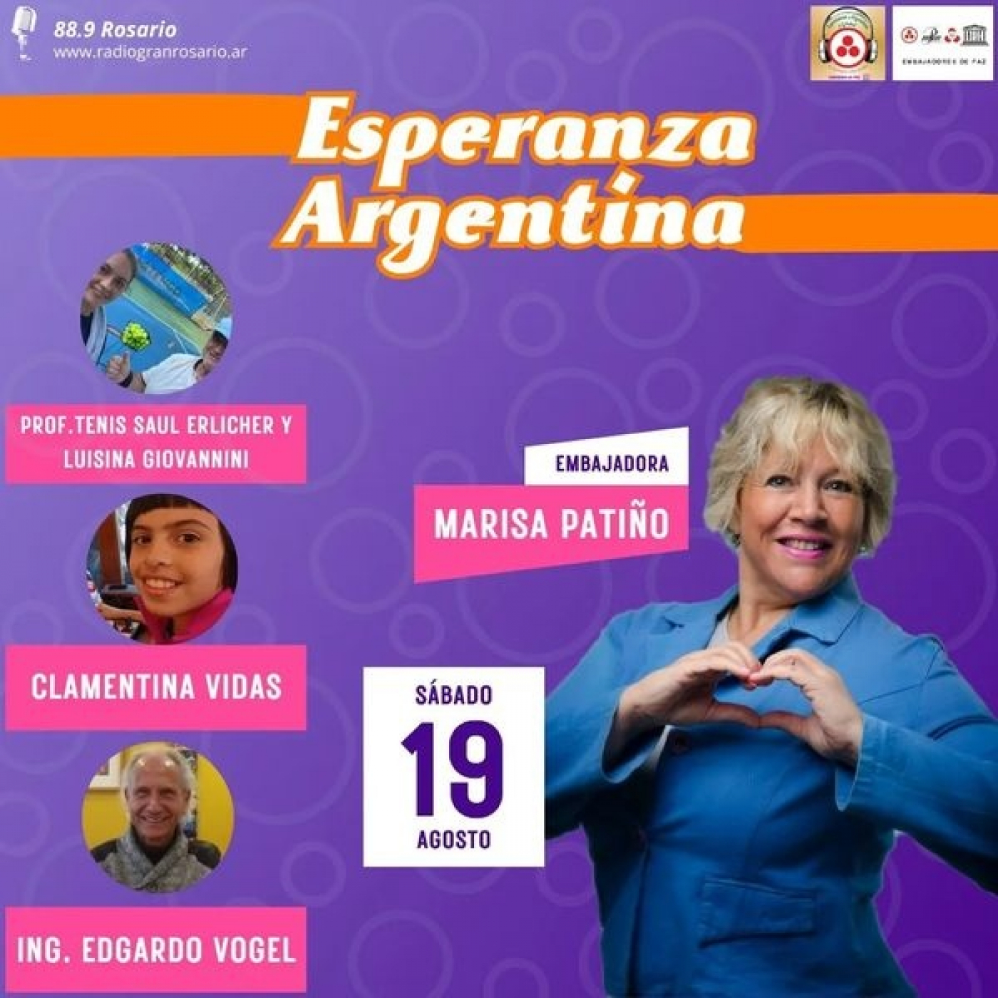 MARISAPATIÑO,entrevistas para TU BIENESTAR