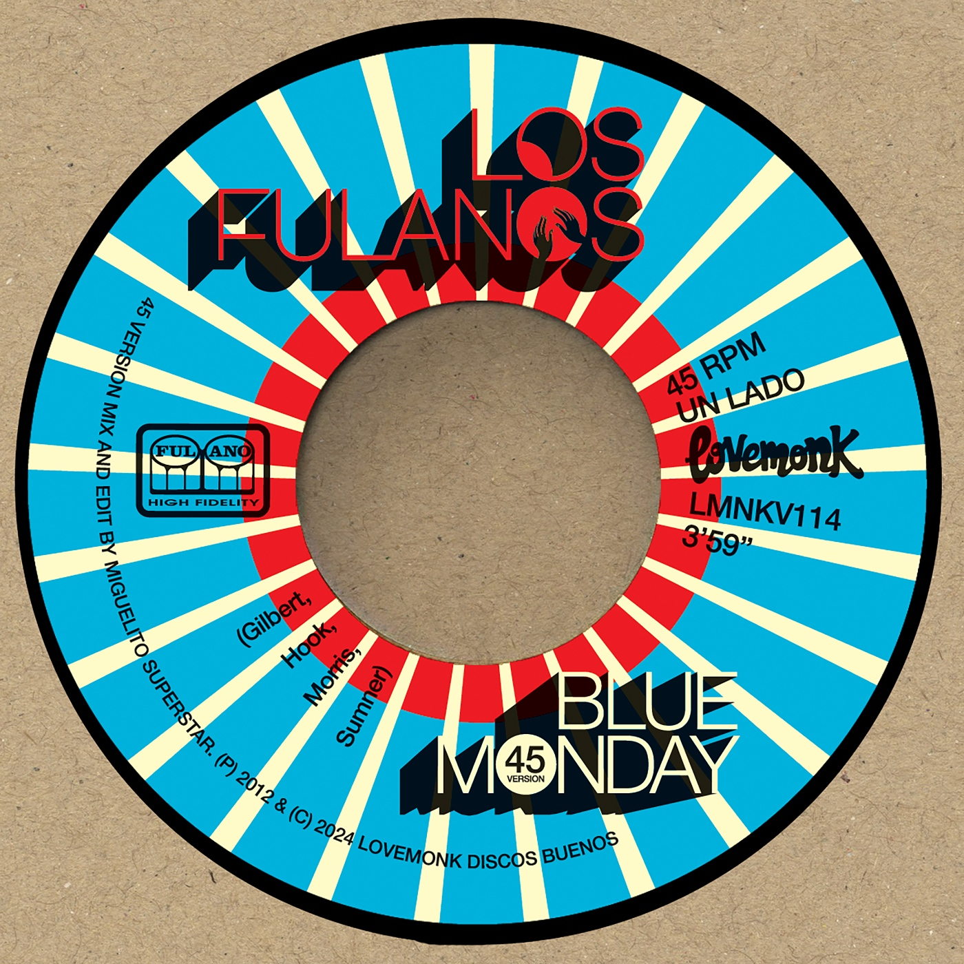 LOS FULANOS - Blue Monday (45 Version). episode artwork