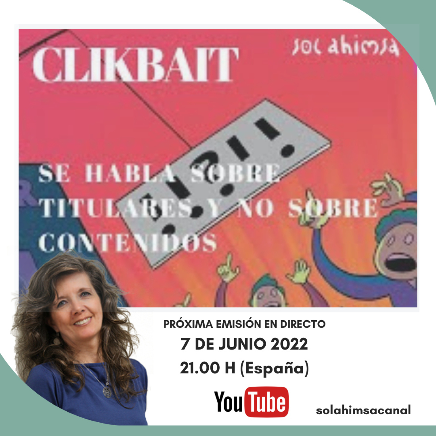 LOS CLIKBAIT: LA GENTE HABLA SOBRE TITULARES Y NO SOBRE CONTENIDOS episode artwork