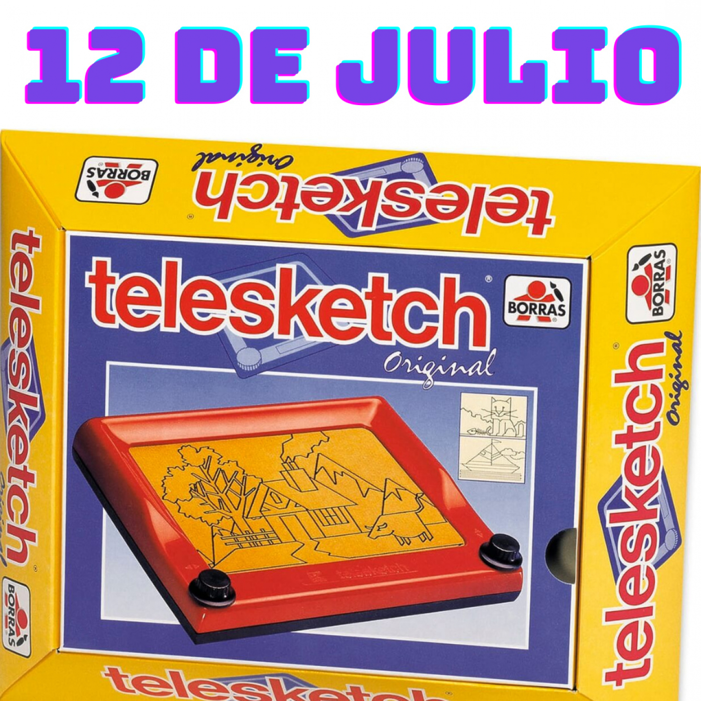 12 de Julio // Picasso usaba un Telesketch episode artwork