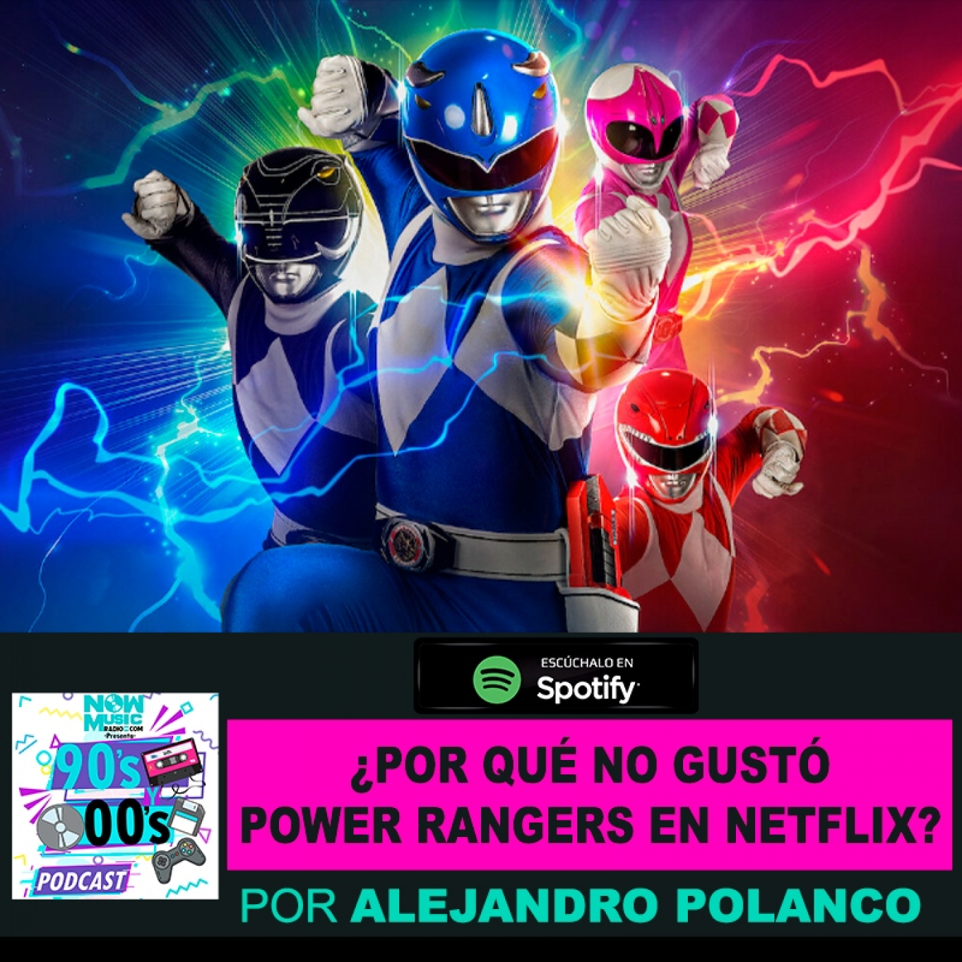 ¿Por qué no gustó Power Rangers en Netflix?