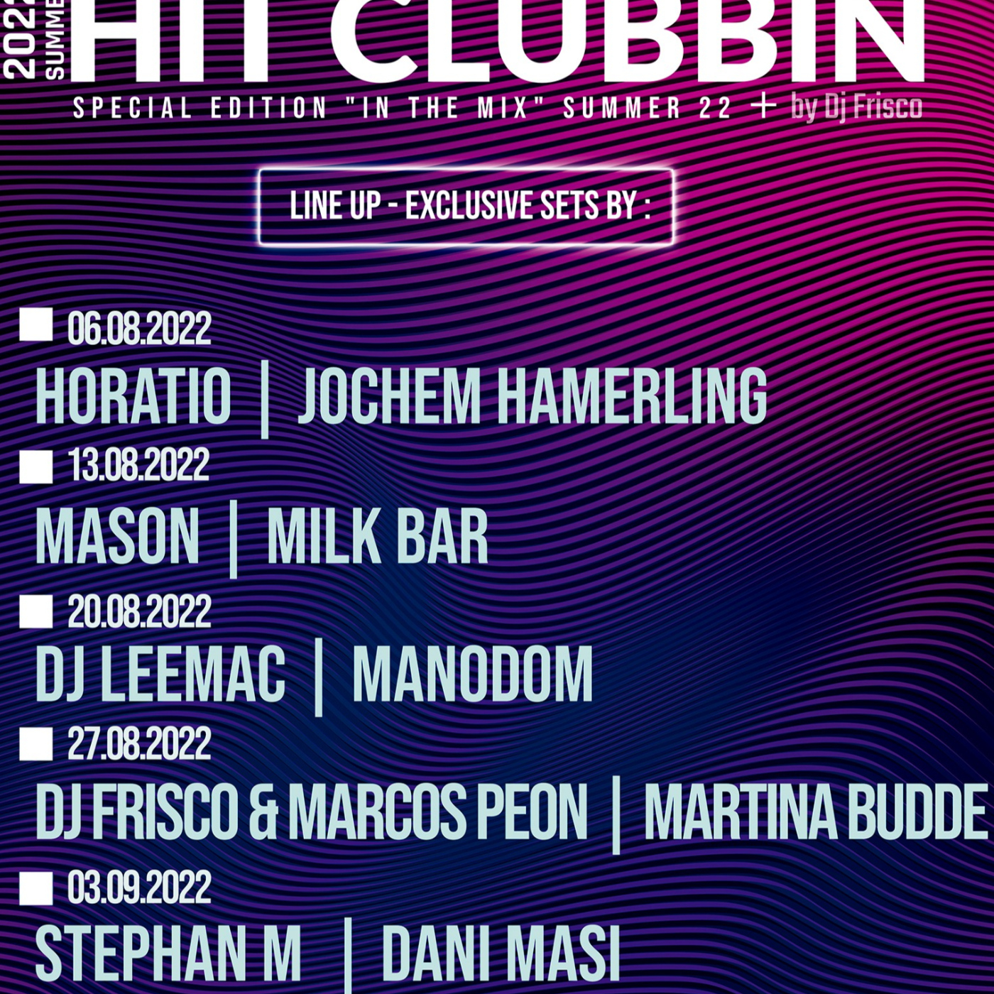 Hit Clubbin´Radio show