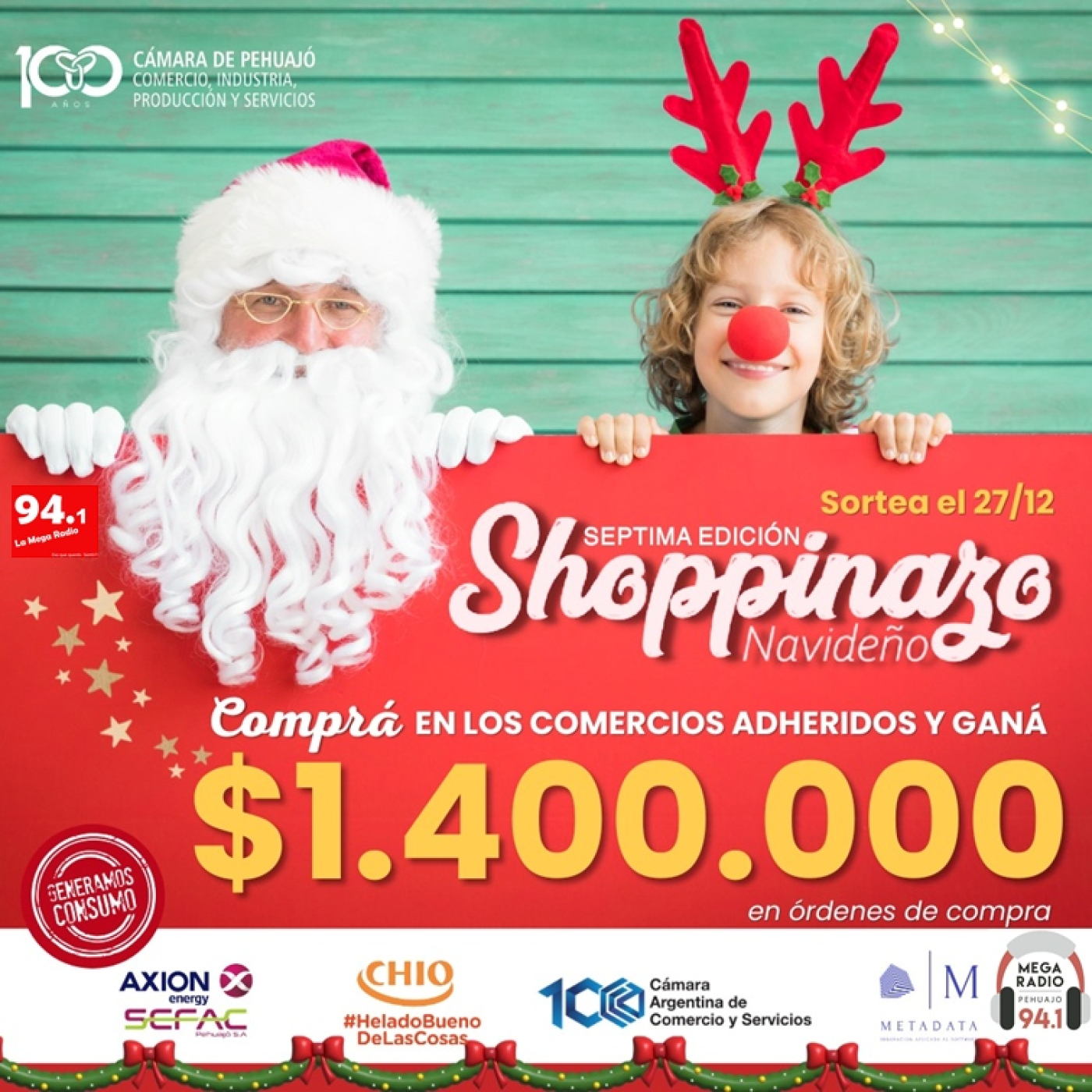 Llegó el Shoppinazo Navideño de la Cámara de Comercio Pehuajó episode artwork