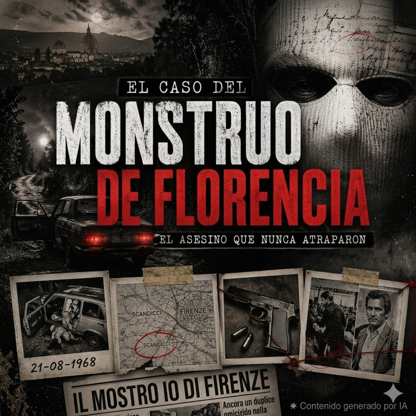 “Besos y Balas: El Monstruo de Florencia (Parte 1) - #037 Noctámbulos Despiertos episode artwork