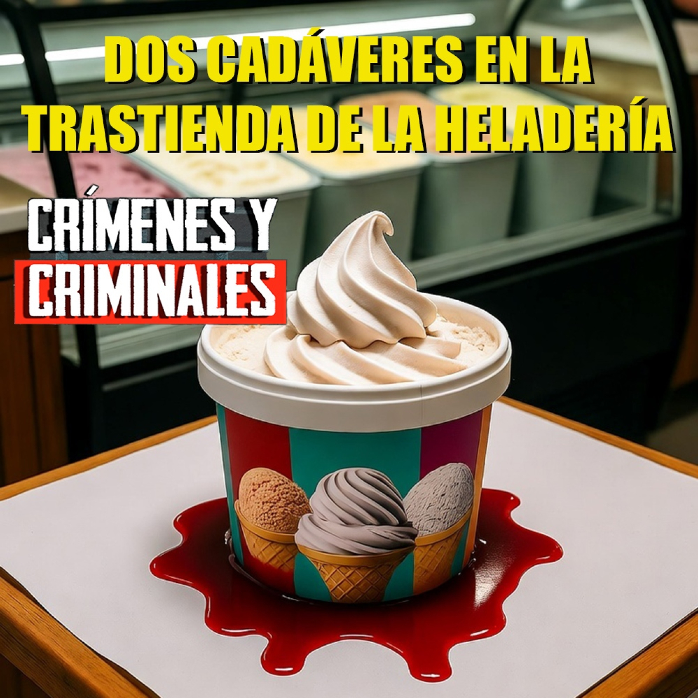 Dos cadáveres en la trastienda de la heladería