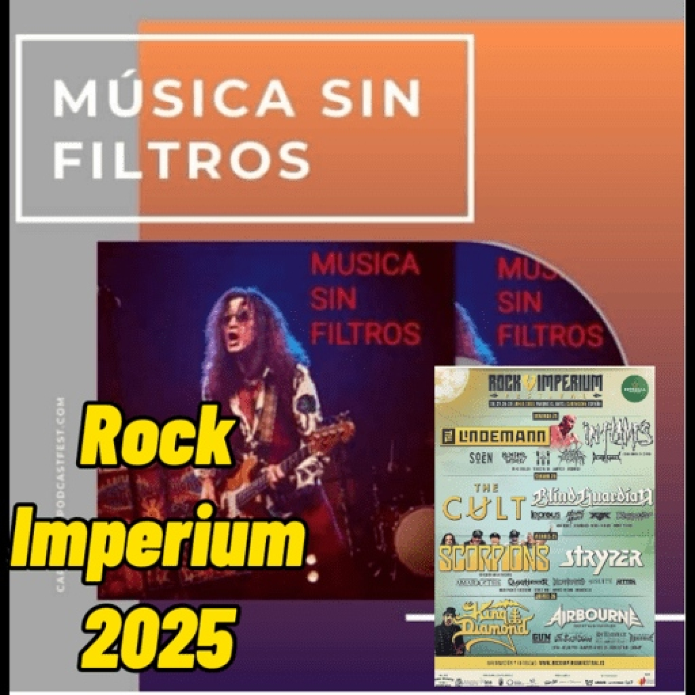 MUSICA SIN FILTROS PROGRAMA 251-ESPECIAL ROCK IMPERIUM 2025- episode artwork