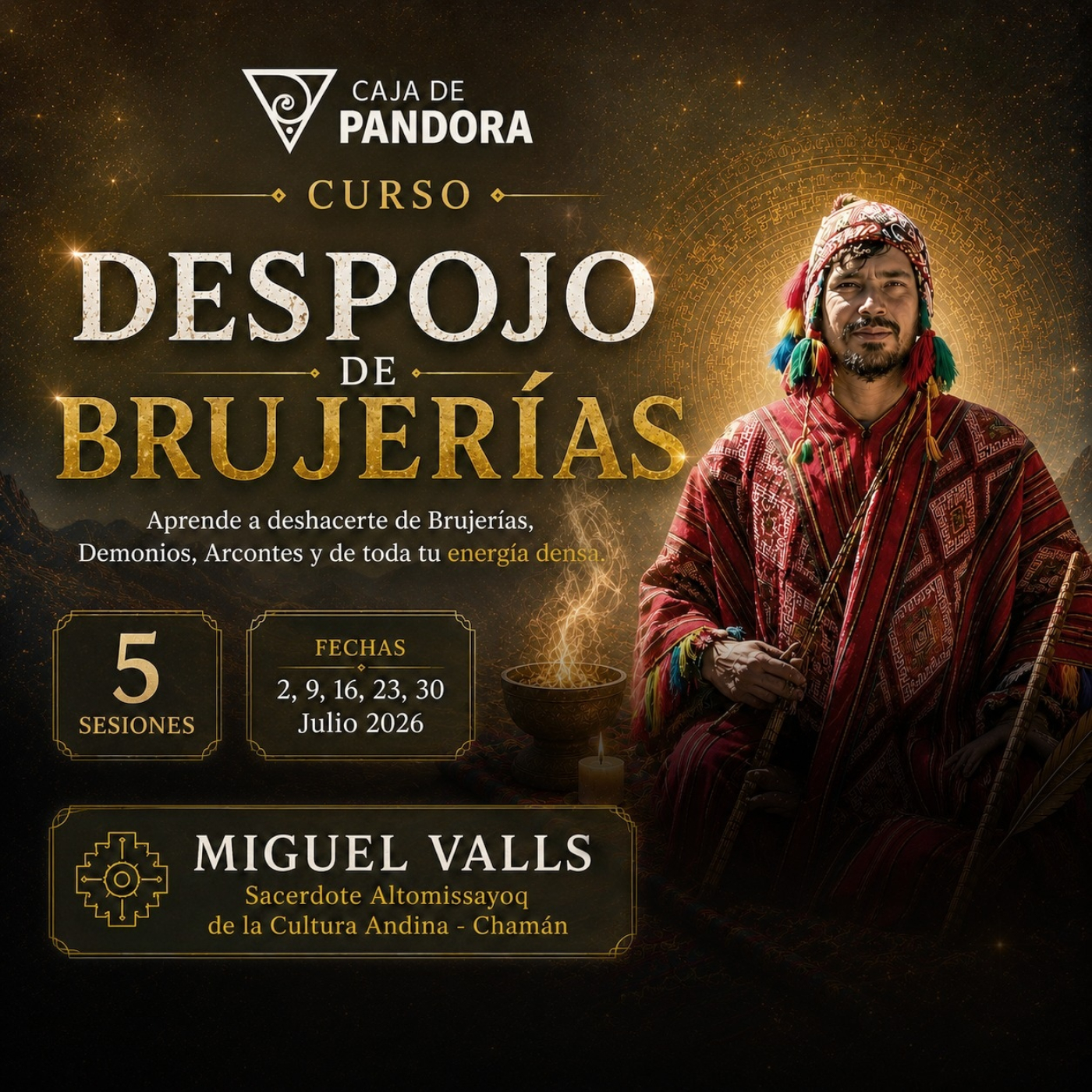 Curso Online en Directo - DESPOJO DE BRUJERÍAS Con Miguel Valls episode artwork