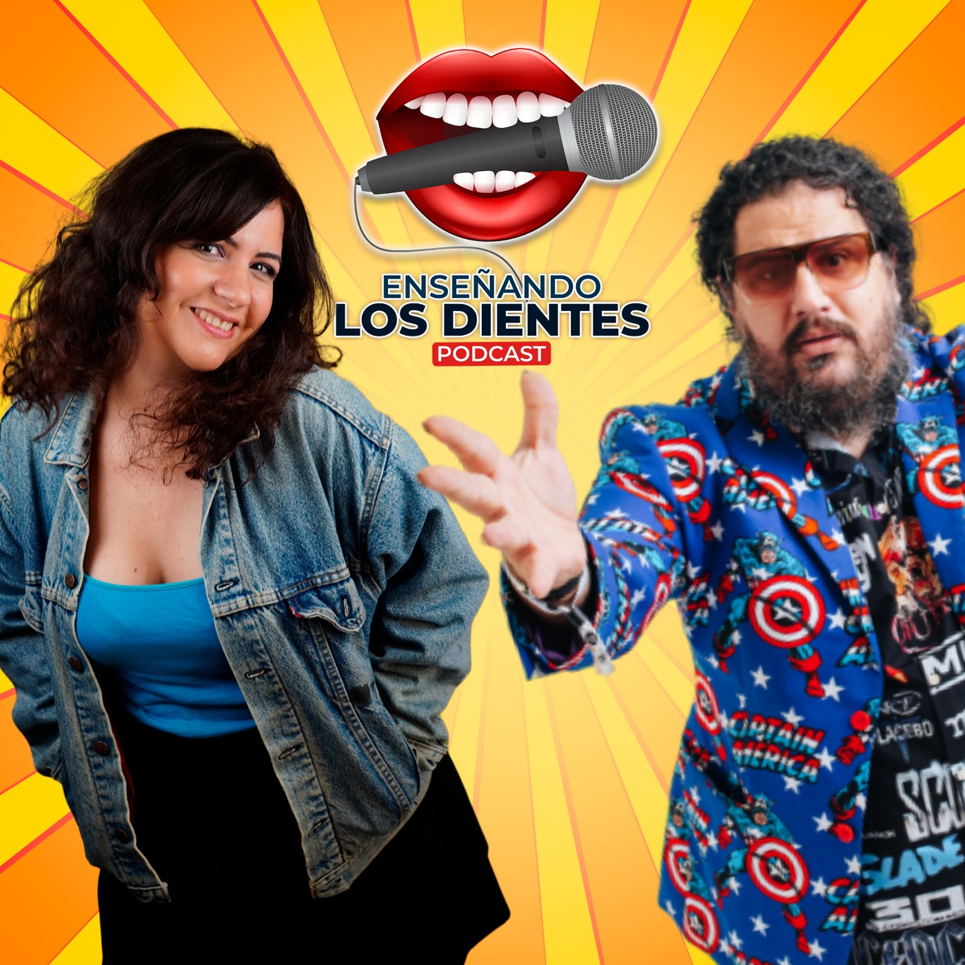 Enseñando los dientes