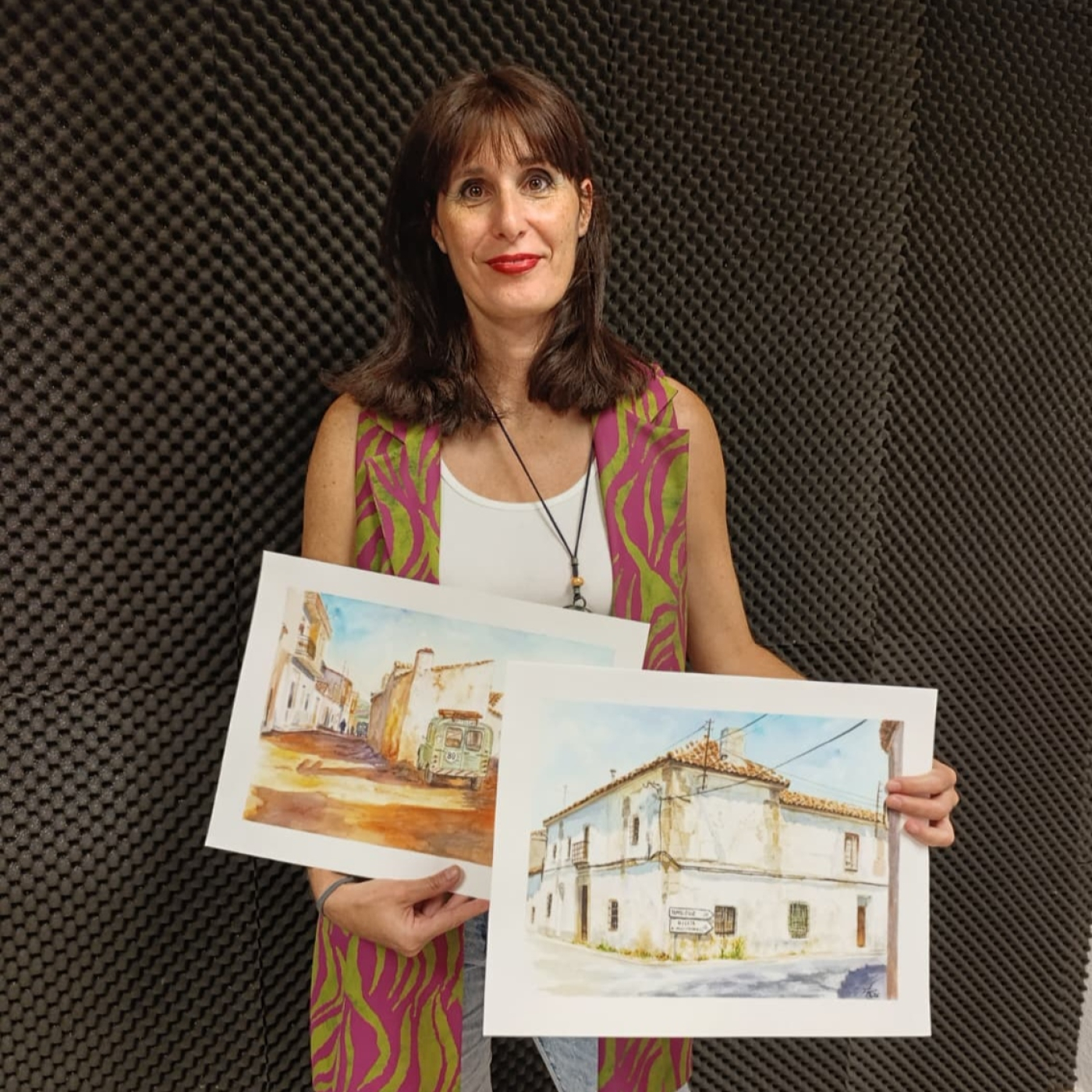 La artista Raquel Villarrubia plasma en acuarela escenas del pasado de Mora episode artwork