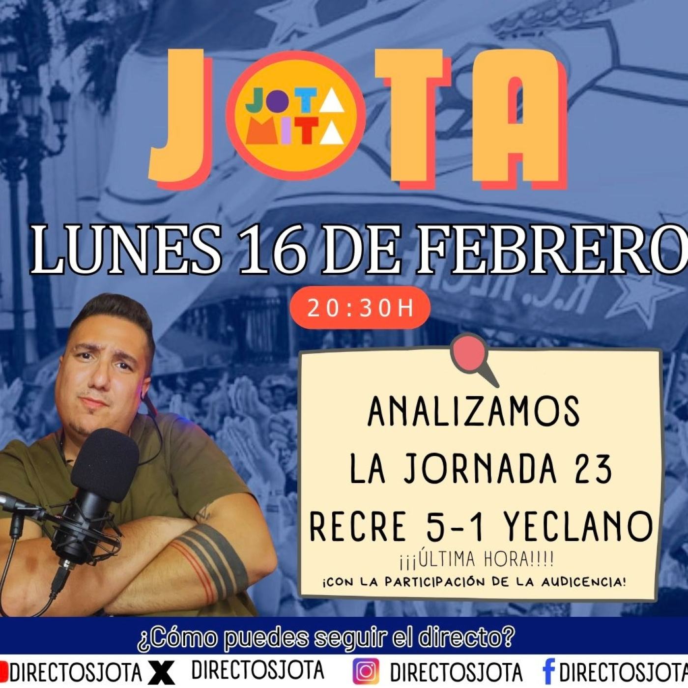 Analizamos la actualidad del Decano: 16/02/2026 Recreativo de Huelva 5-1 Yeclano Deportivo episode artwork