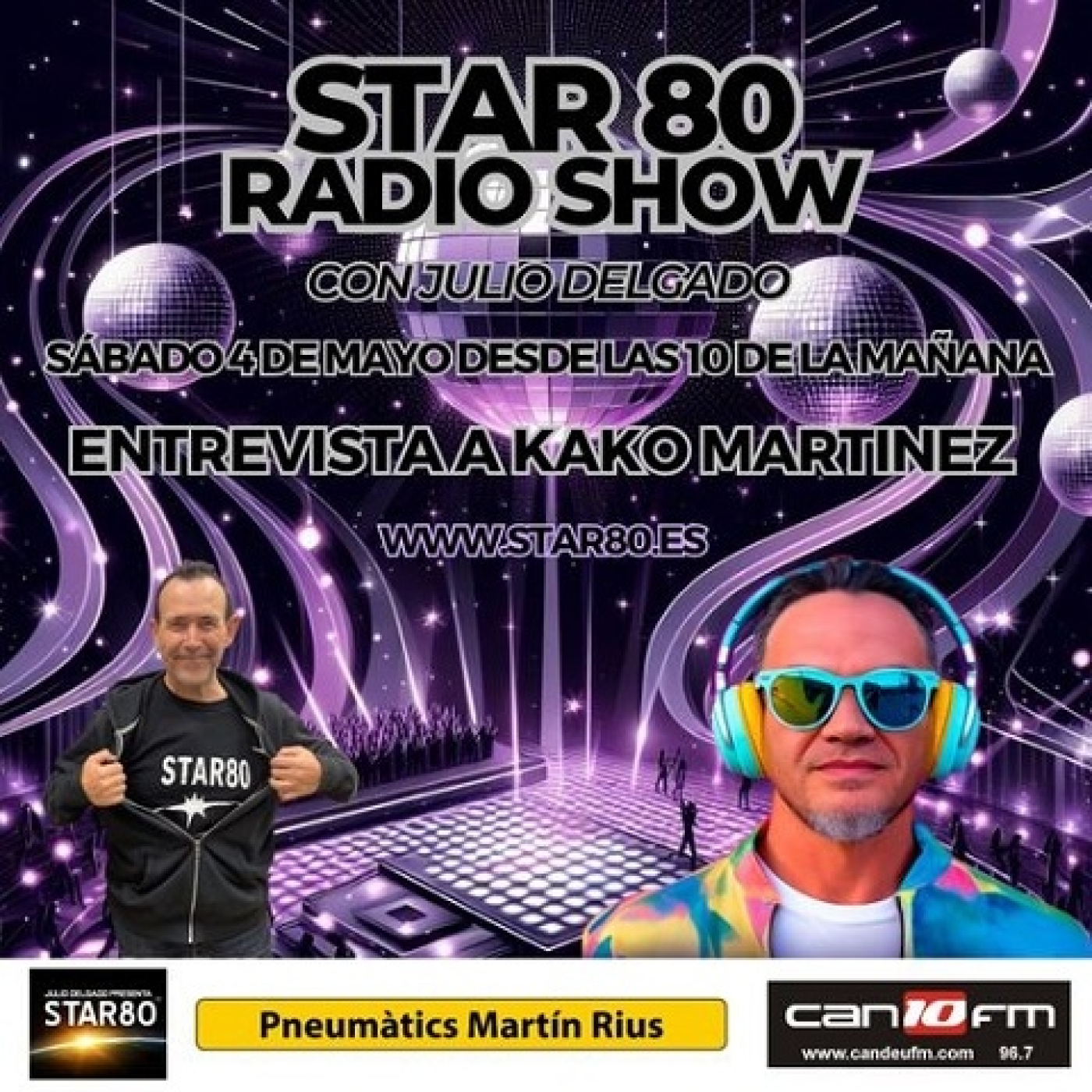 Star 80 del 4 de mayo de 2024 (edición 473 en Can10fm) Entrevista a Kako Dj.mp3 episode artwork
