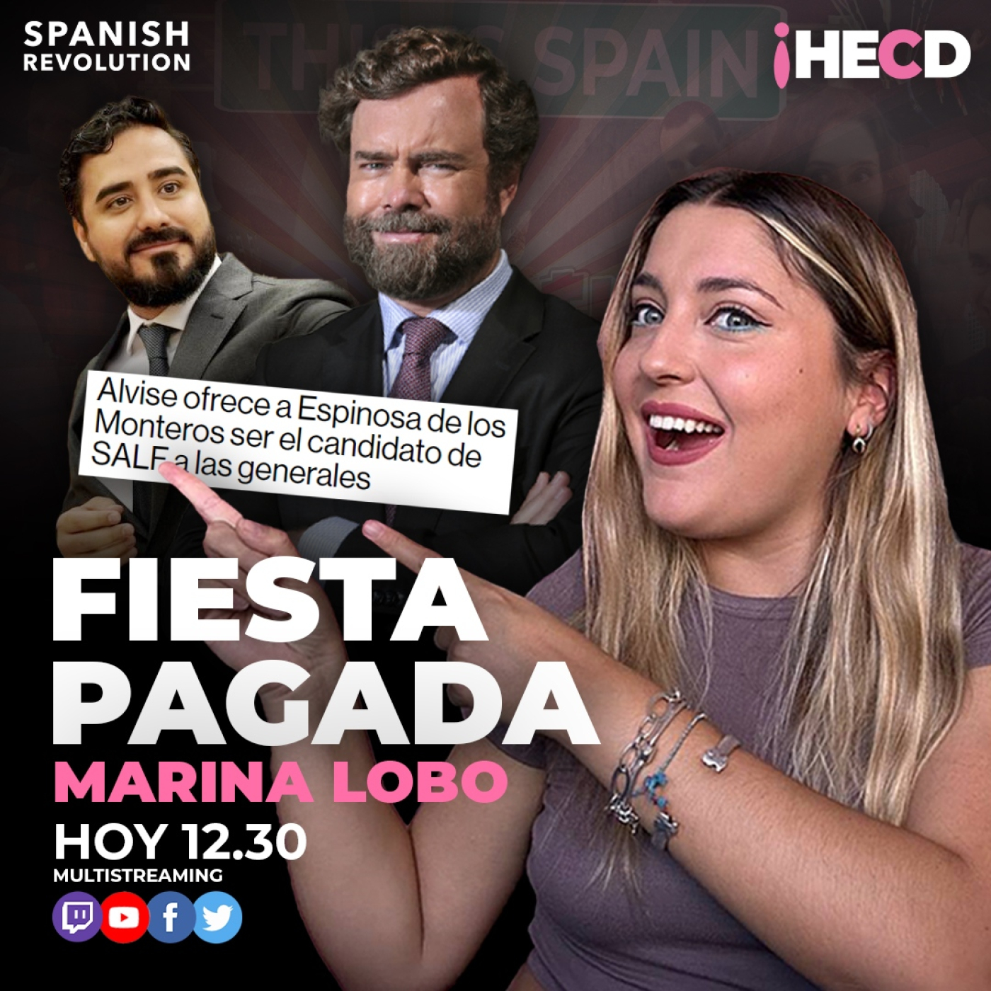 HECD! 512 Marina Lobo - La fiesta pagada de Alvse + La polémica de Karla Sofía Gascón+ El uso peligroso del ozempic