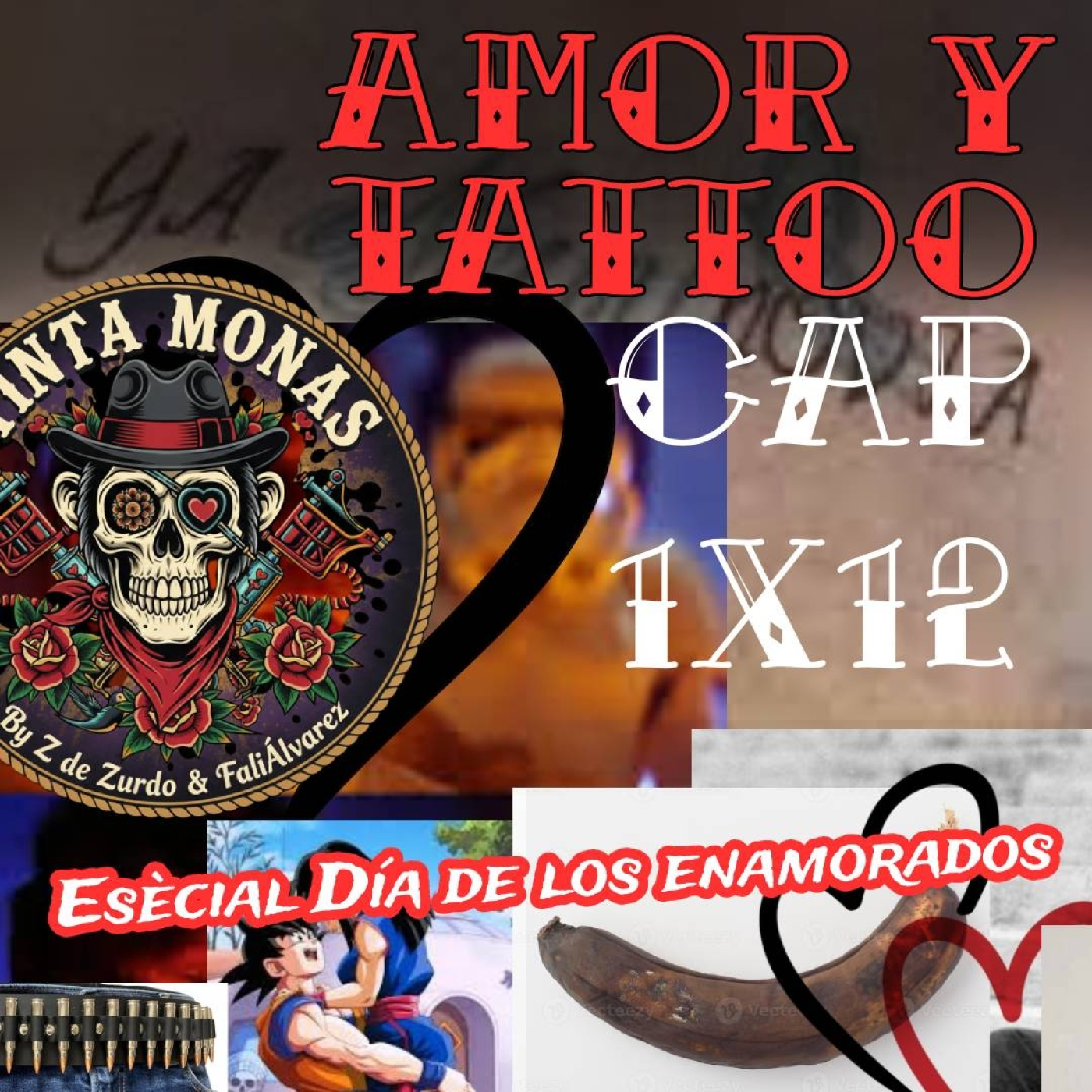 TINTA MONAS 1x12 ⚡ AMOR Y TATTOO   Especial SAN VALENTÍN (Día de los enamorados)   episode artwork