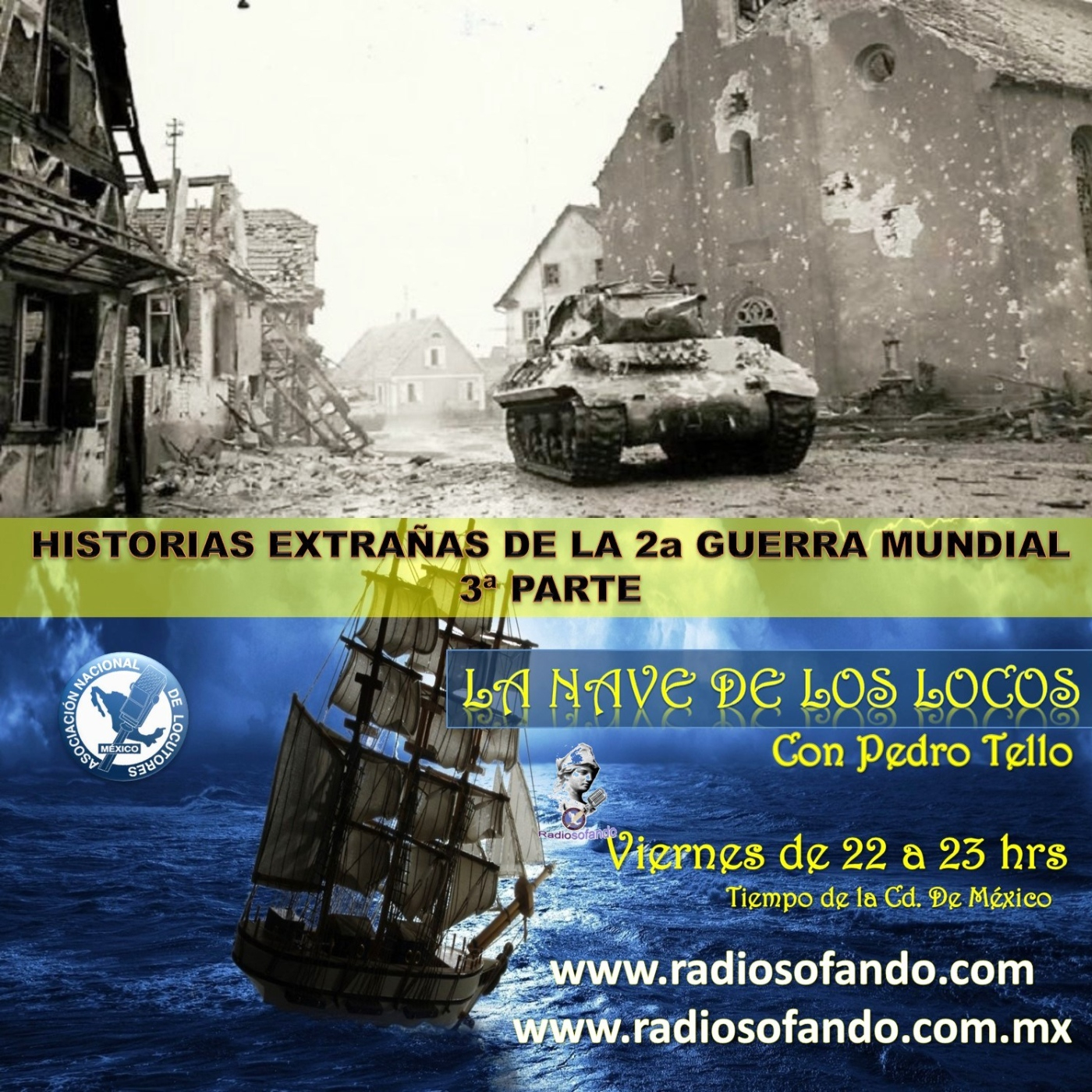 La Nave de los Locos_HISTORIAS EXTRAÑAS DE LA 2a GUERRA MUNDIAL3a PARTE_01-12-23 episode artwork