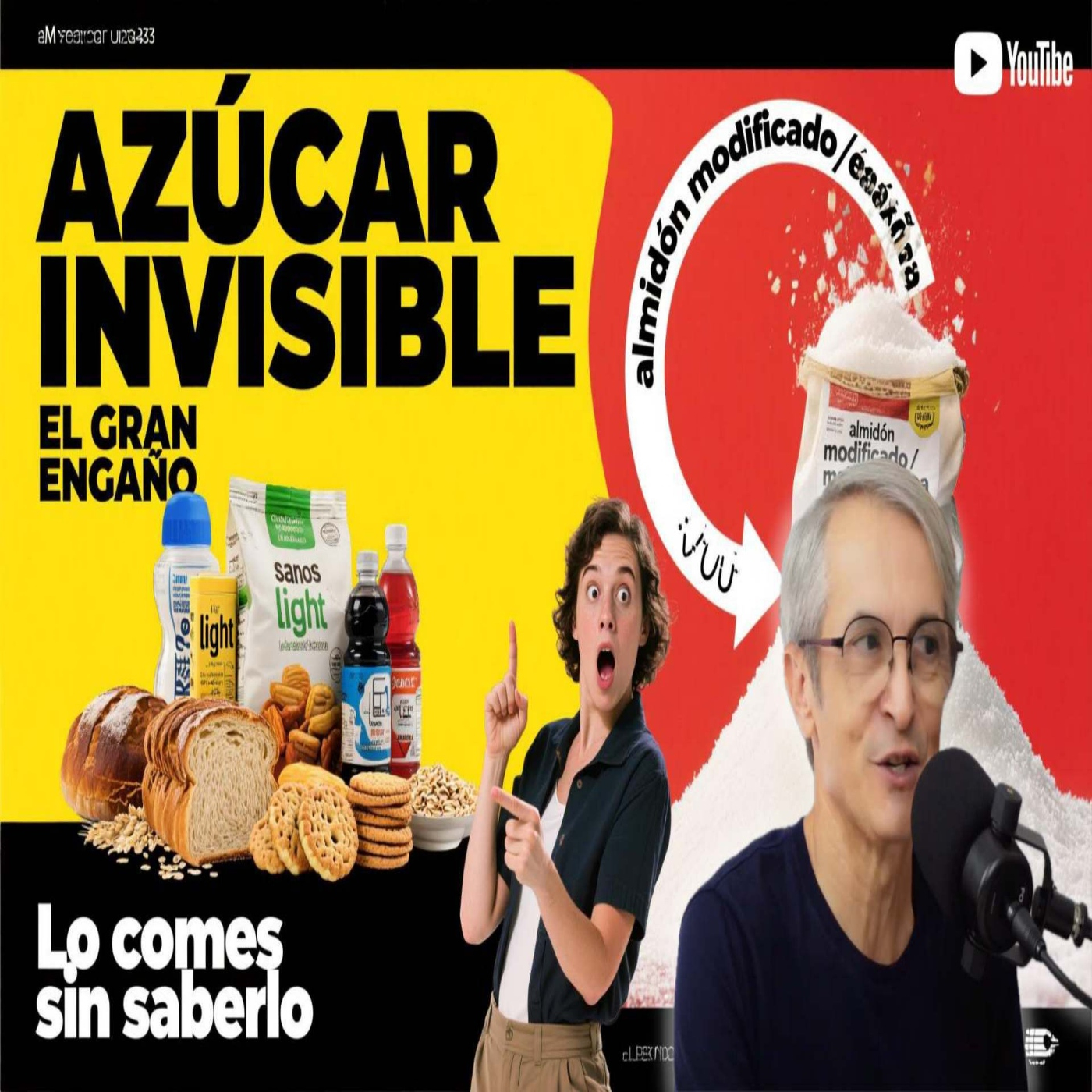 EL "AZÚCAR" INVISIBLE que dispara tu GLUCOSA: Cómo identificarlo y evitarlo YA