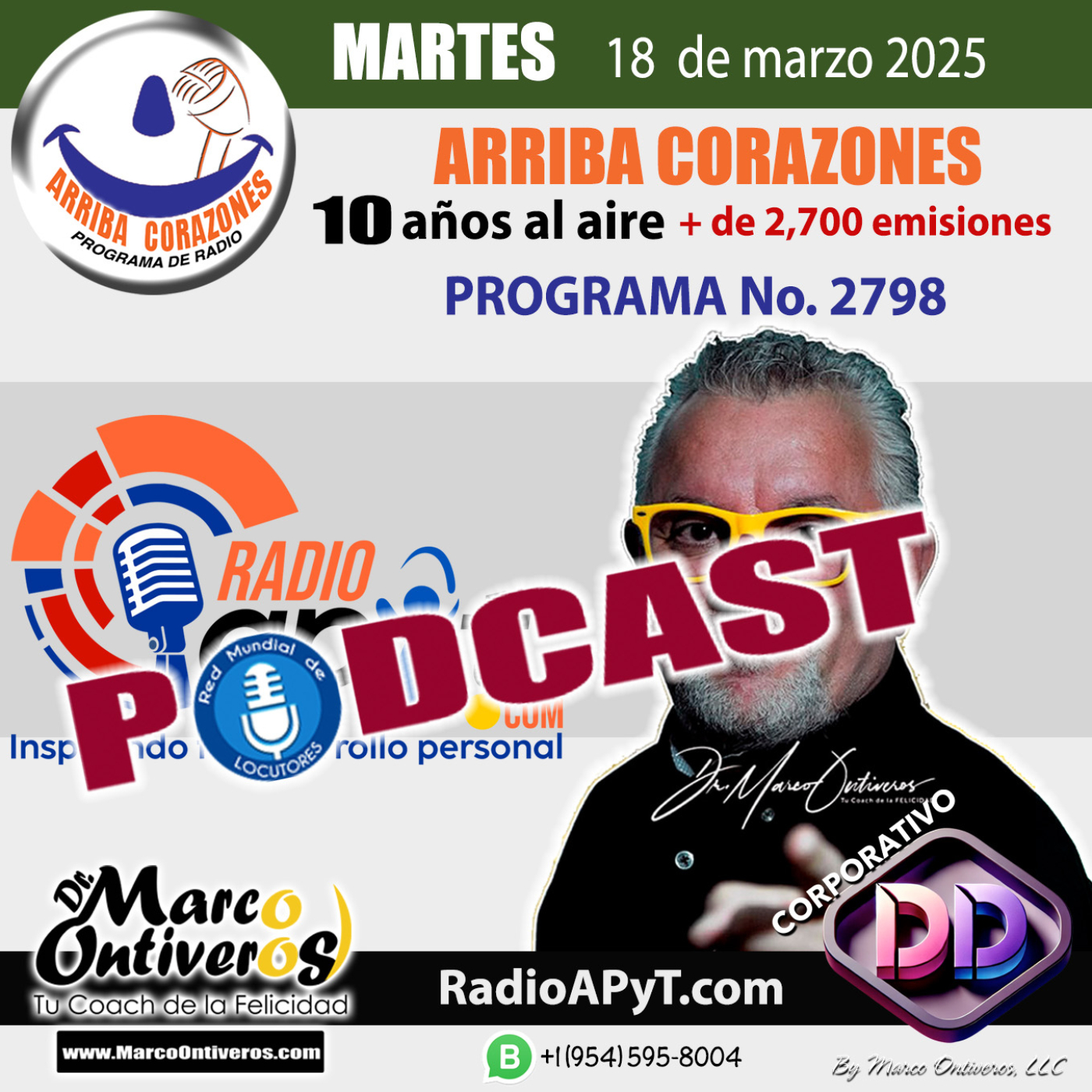 ARRIBA CORAZONES El Programa más besucón d l radio