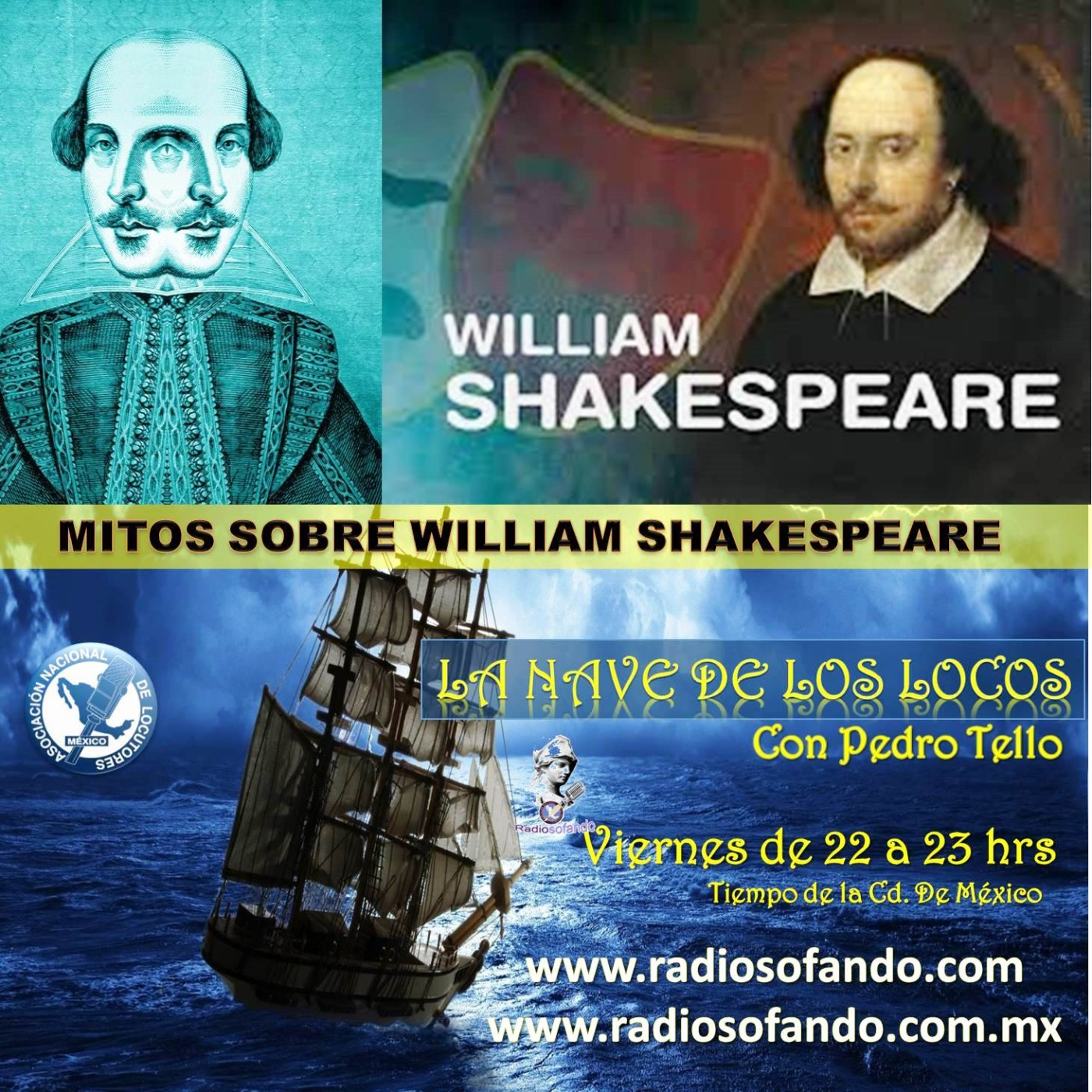La Nave de los Locos_MITOS SOBRE WILLIAM SHAKESPEARE_03-06-22 episode artwork