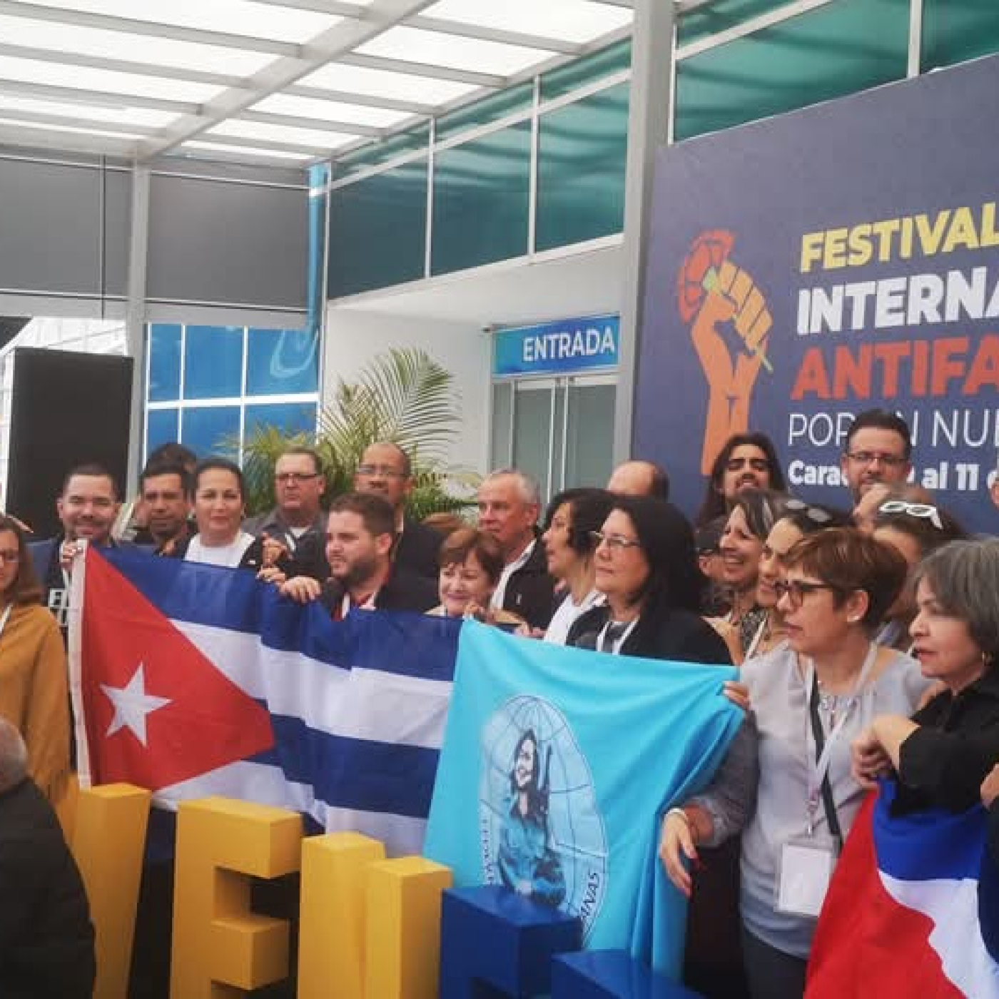 Delegación cubana en Festival Antifascista ratifica respaldo a Venezuela y a su Presidente Nicolás Maduro