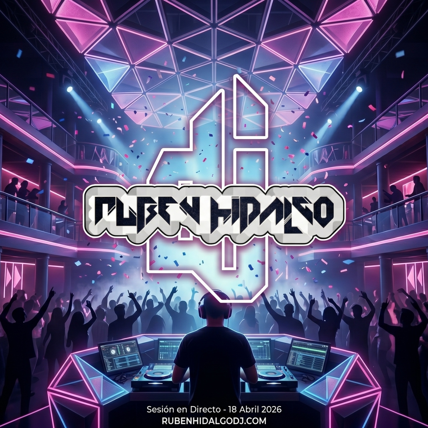 Dj Ruben Hidalgo - Sesión en Directo - 18 Abril 2026 - rubenhidalgodj.com episode artwork