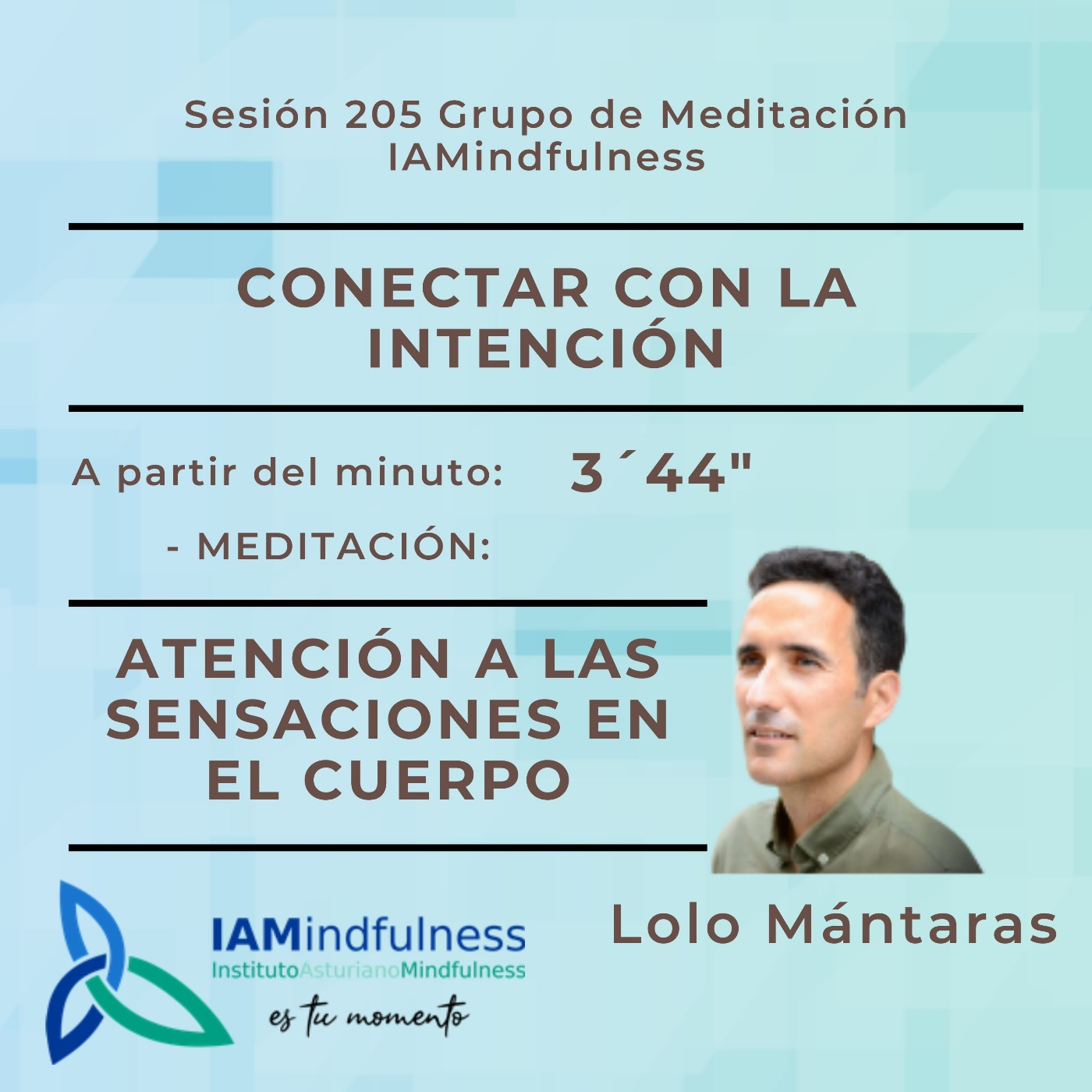 s205 CONECTAR CON LA INTENCIÓN - ATENCIÓN A LAS SENSACIONES DEL CUERPO episode artwork