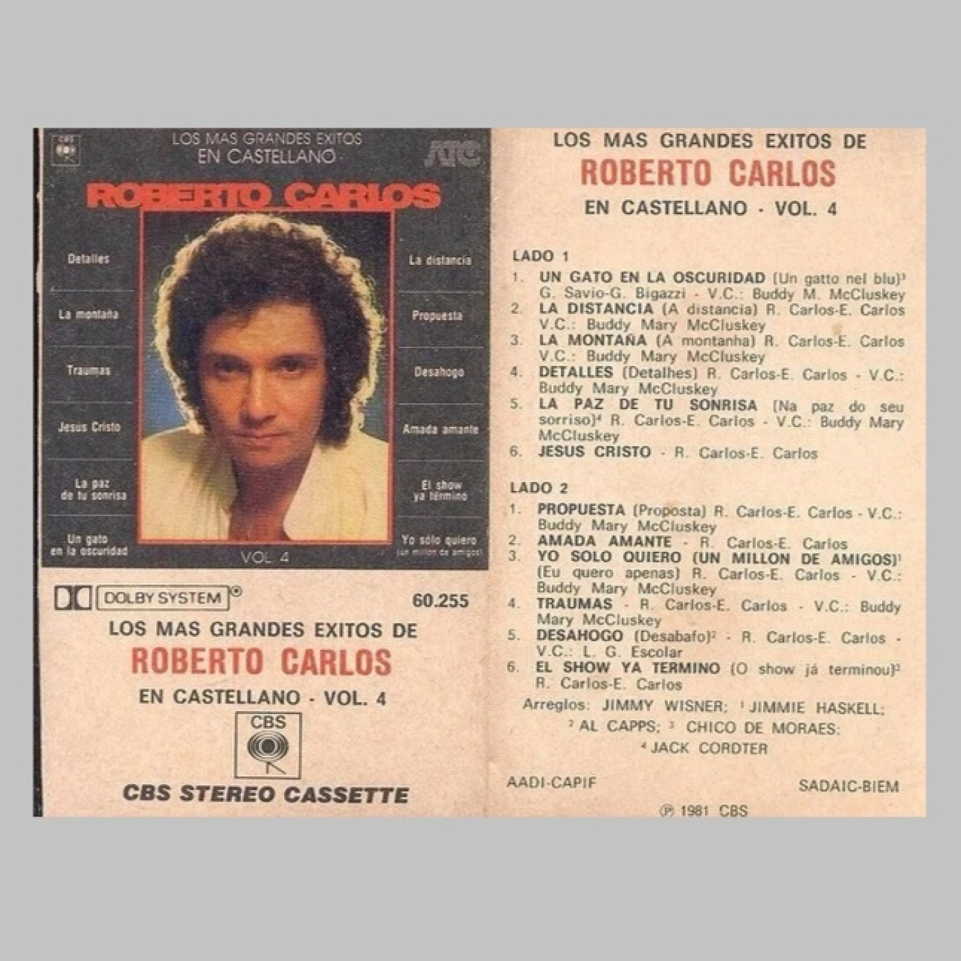 Roberto Carlos – Los Más Grandes Éxitos En Castellano – Vol. 4 (Cassette 1981) episode artwork