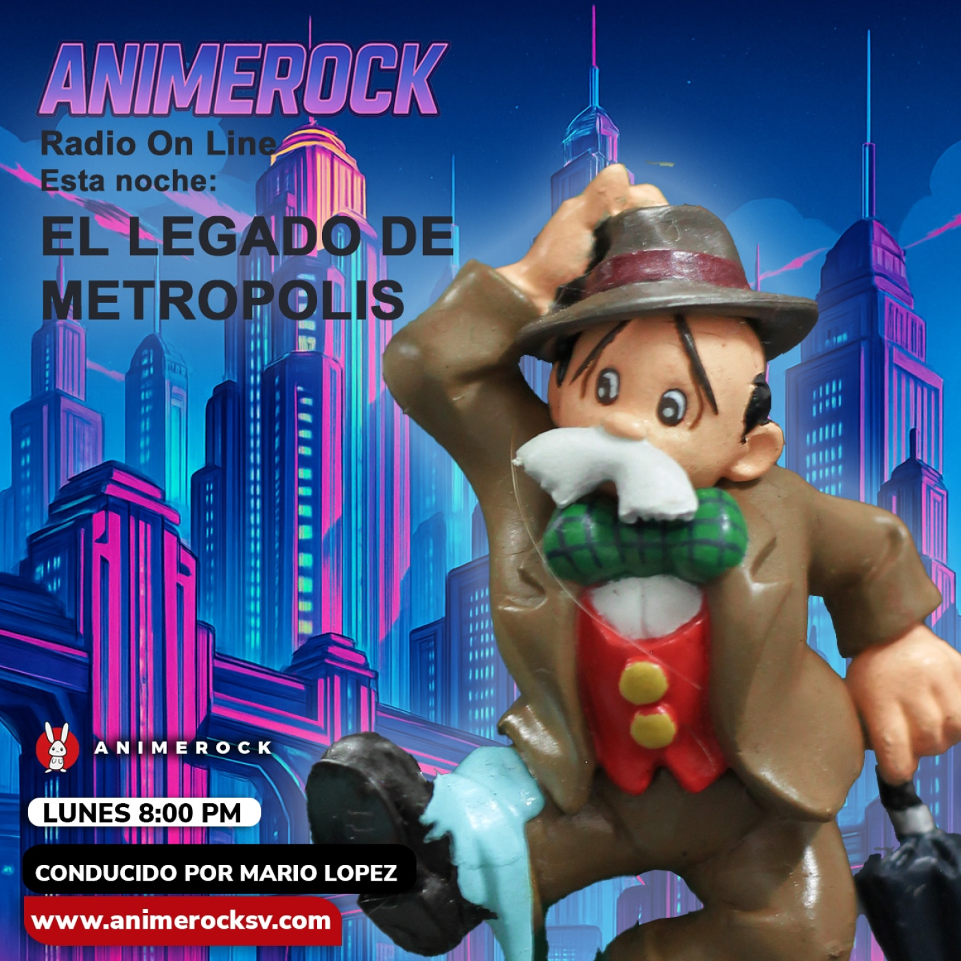 El Legado de Metropolis Animerock & baladitas pchan 8 diciembre 2025 episode artwork