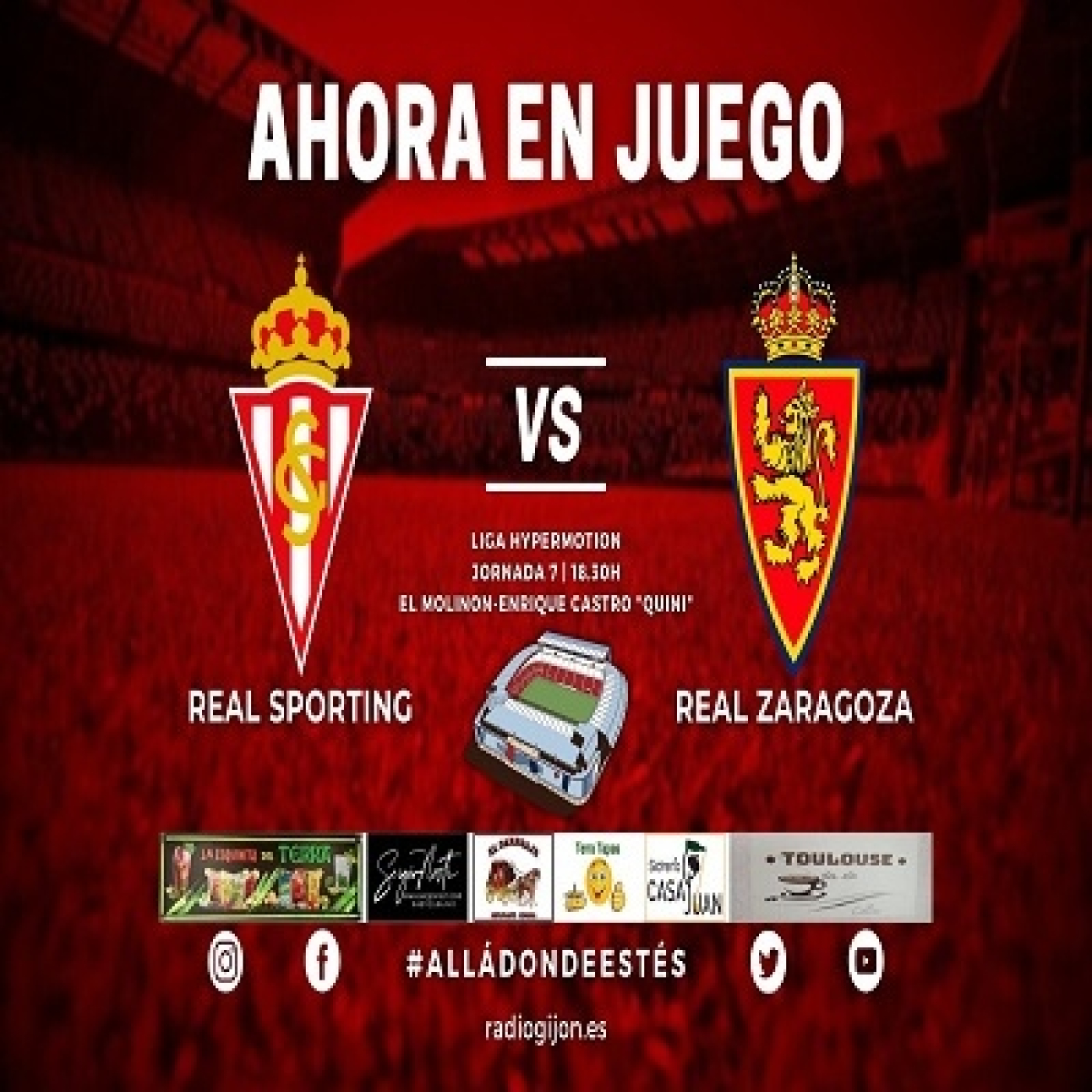 Ahora En Juego J7 #LigaHypermotion #RealSportingRealZaragoza episode artwork