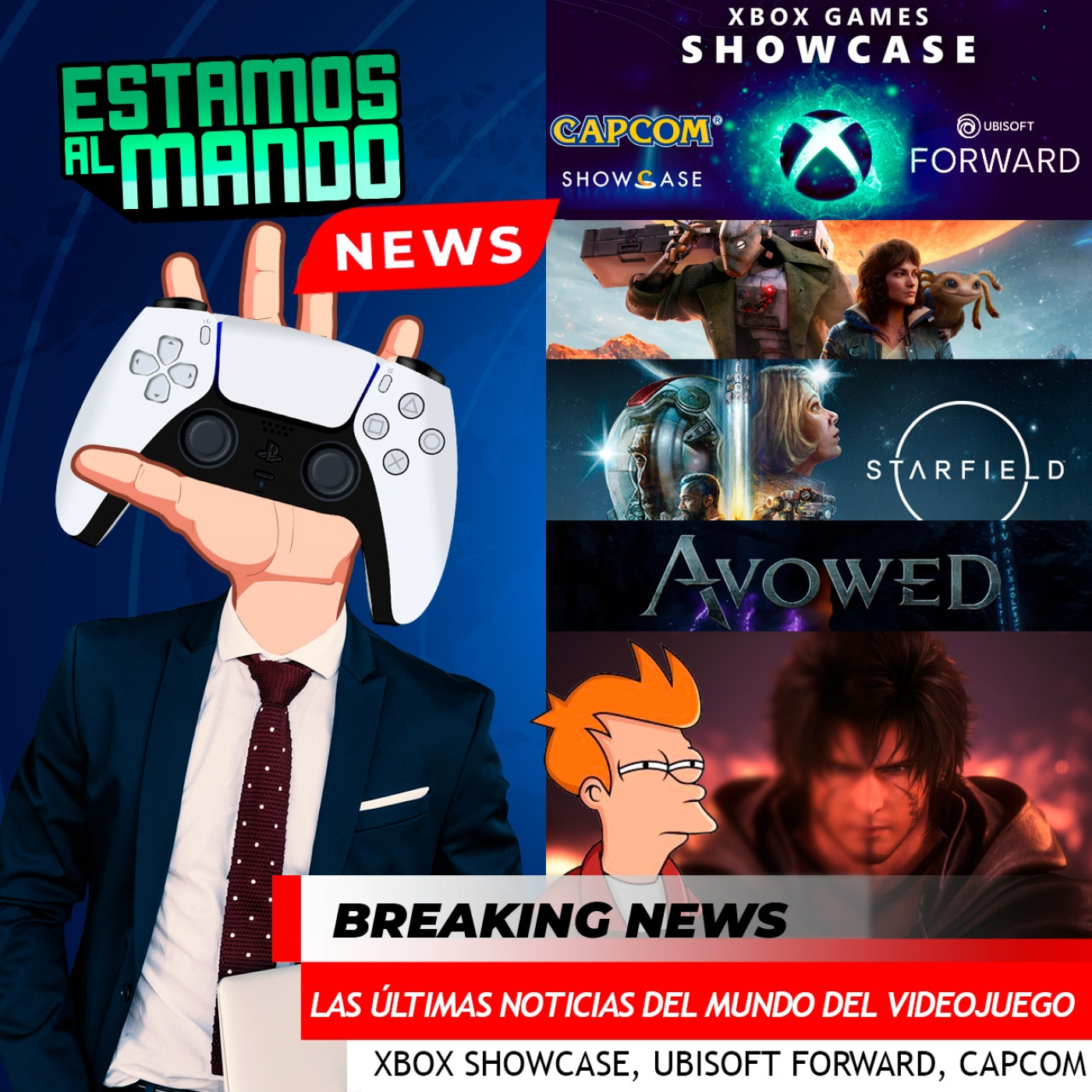 EAM 5-43 (2) Noticias, lo mejor del evento de Xbox, del de Ubi y del de Capcom, FF16 desastre técnico?