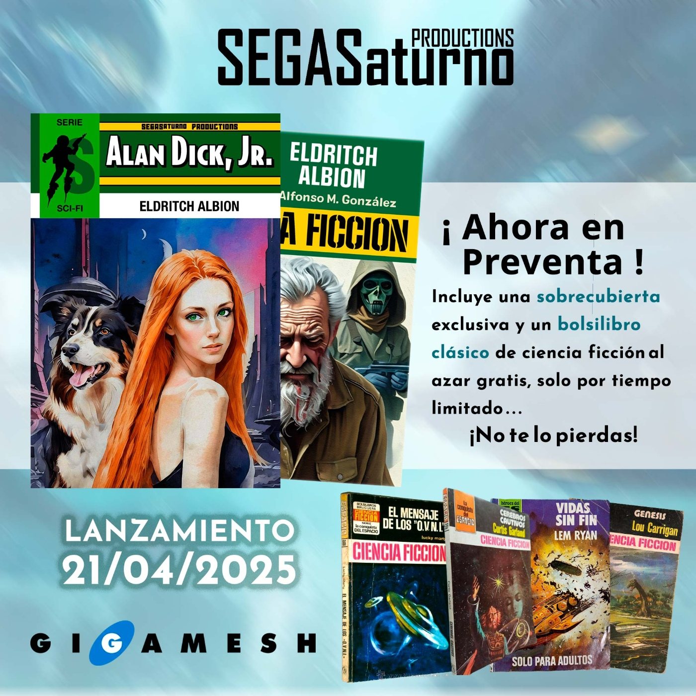 #38 Al dia de eventos, firmas y proyectos y la preventa de «Eldritch Albion»