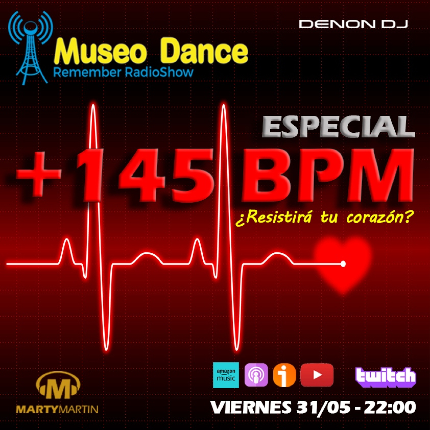 453 Museo Dance (31-05-24) Esp +145 BPM