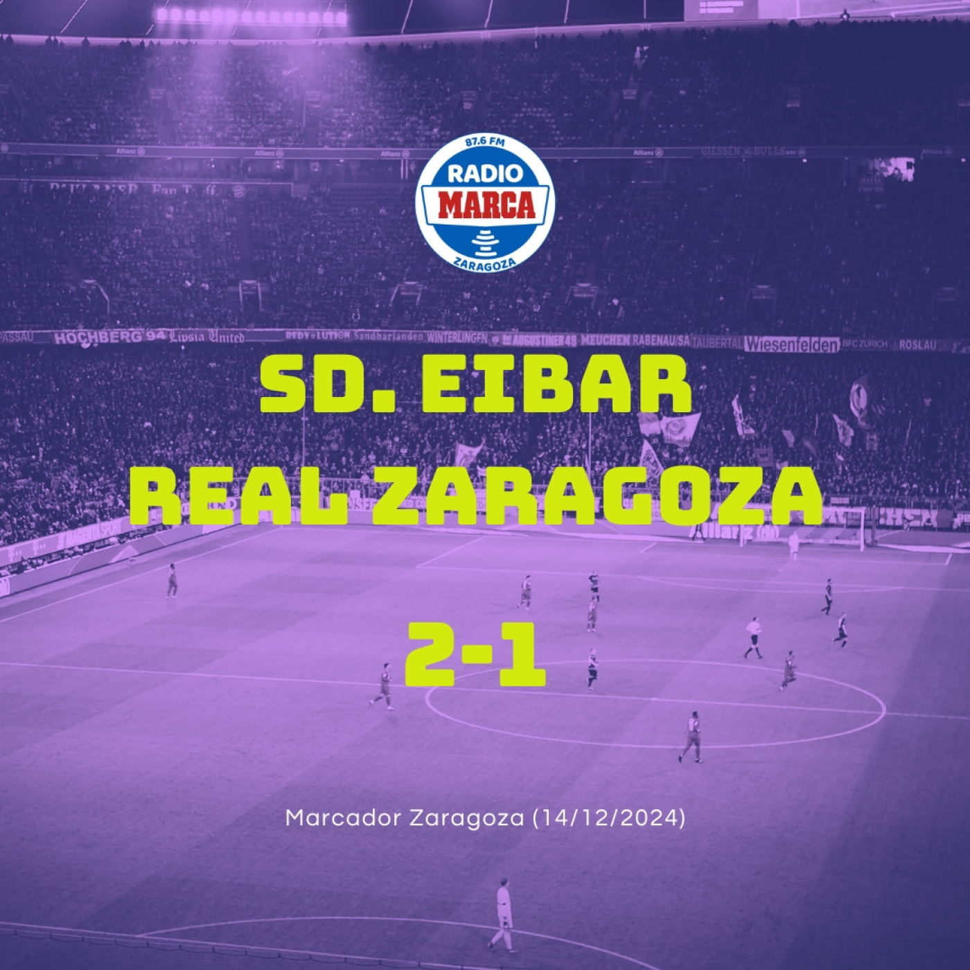 14-12-2024 - Marcador Zaragoza Partido episode artwork