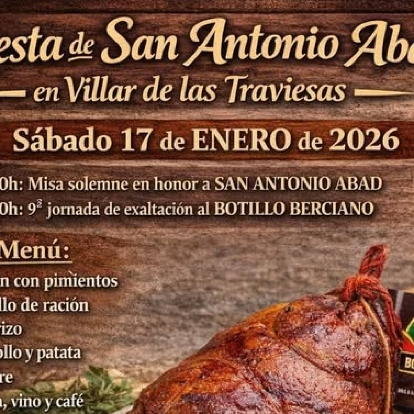 Marta da Rosa es una de las organizadoras de la fiesta de San Antonio Abad en Villar de las Traviesas episode artwork