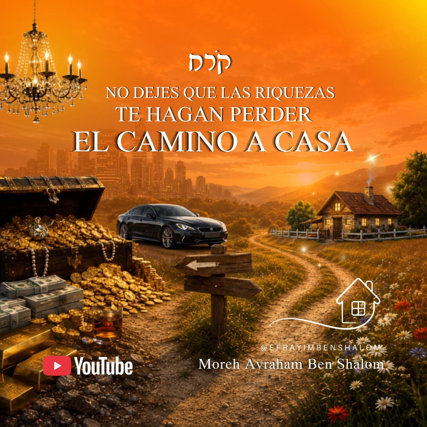 Parashat Koraj 5786 No dejes que la riquezas te hagan perder el camino a casa. episode artwork